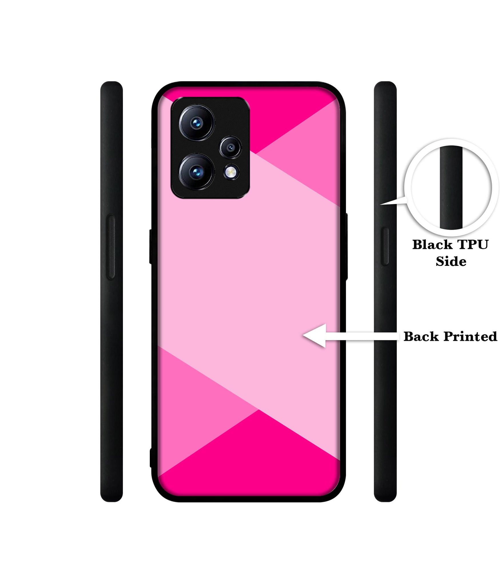 Pink Cross Vector Design Designer 2D Printed Back Case Cover for Realme Narzo 50 Pro 5G