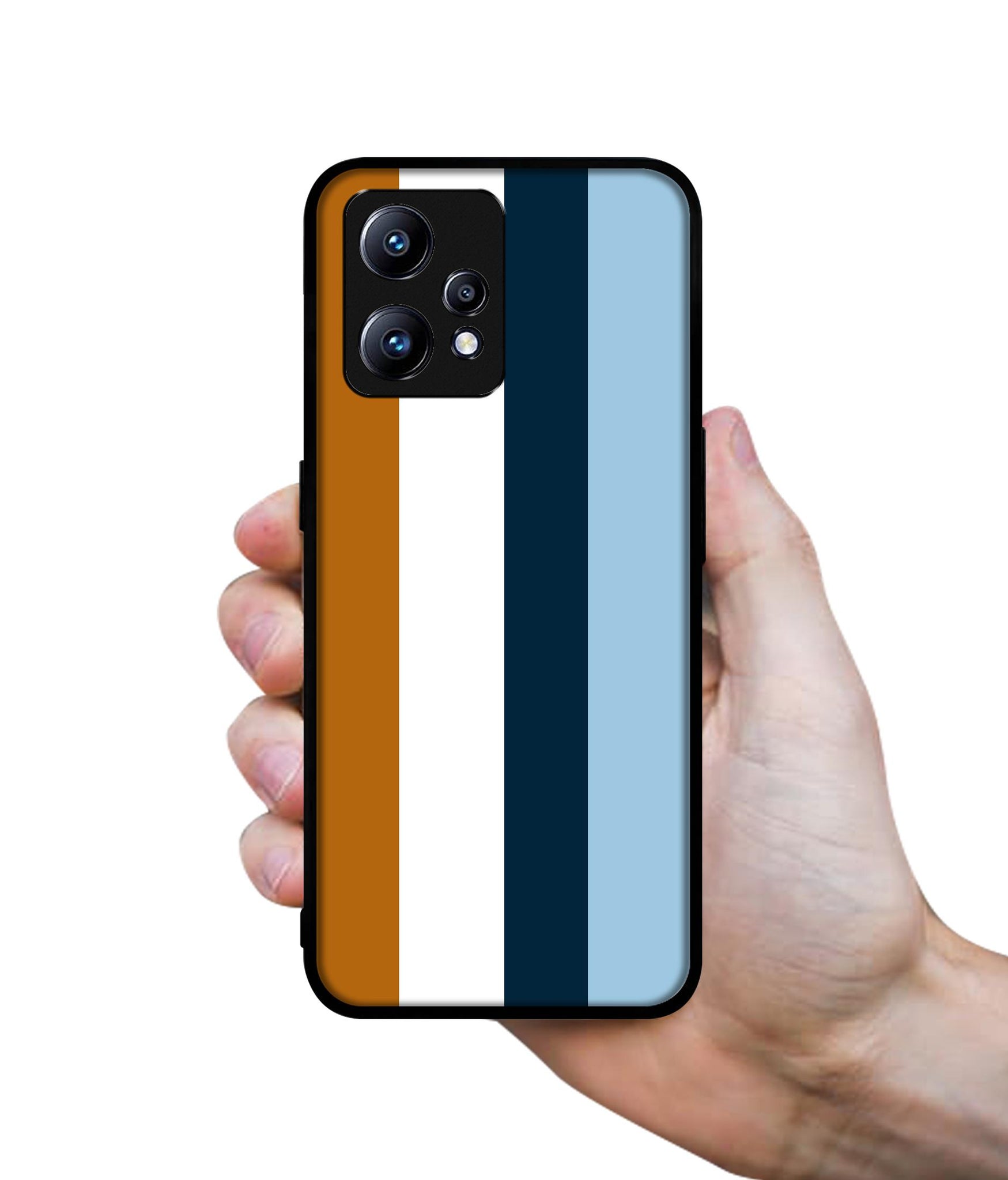 Color Stripes Design Designer 2D Printed Back Case Cover for Realme Narzo 50 Pro 5G