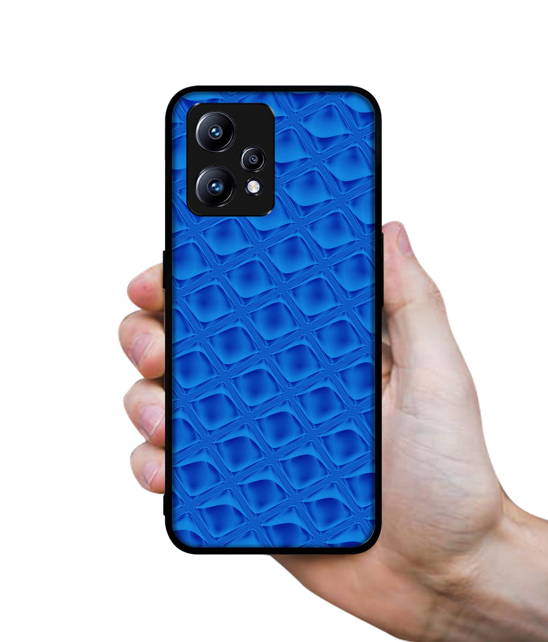 Blue Diamond Design Designer 2D Printed Back Case Cover for Realme Narzo 50 Pro 5G
