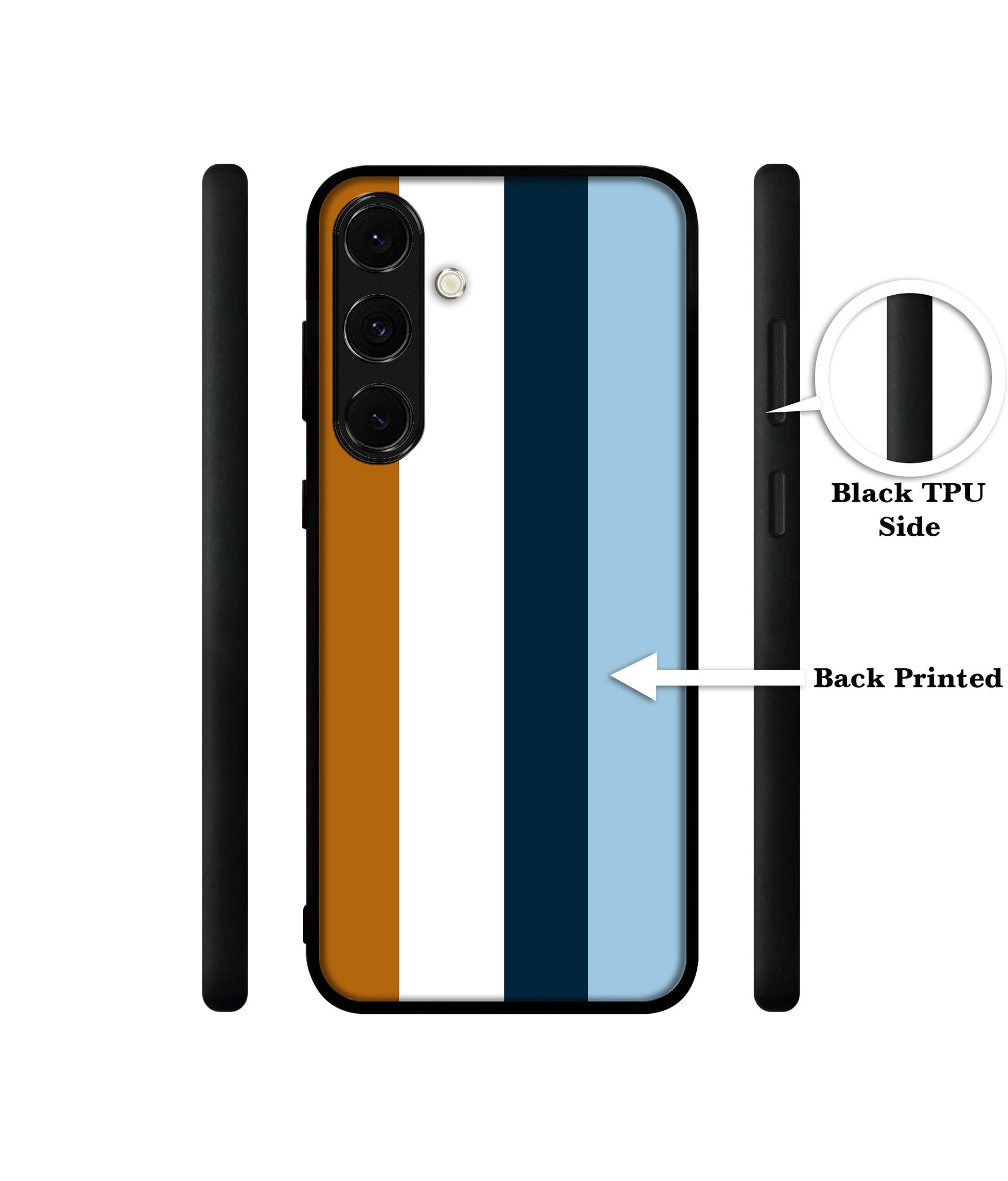 Color Stripes Design Designer 2D Printed Back Case Cover for Samsung Galaxy S24 FE 5G