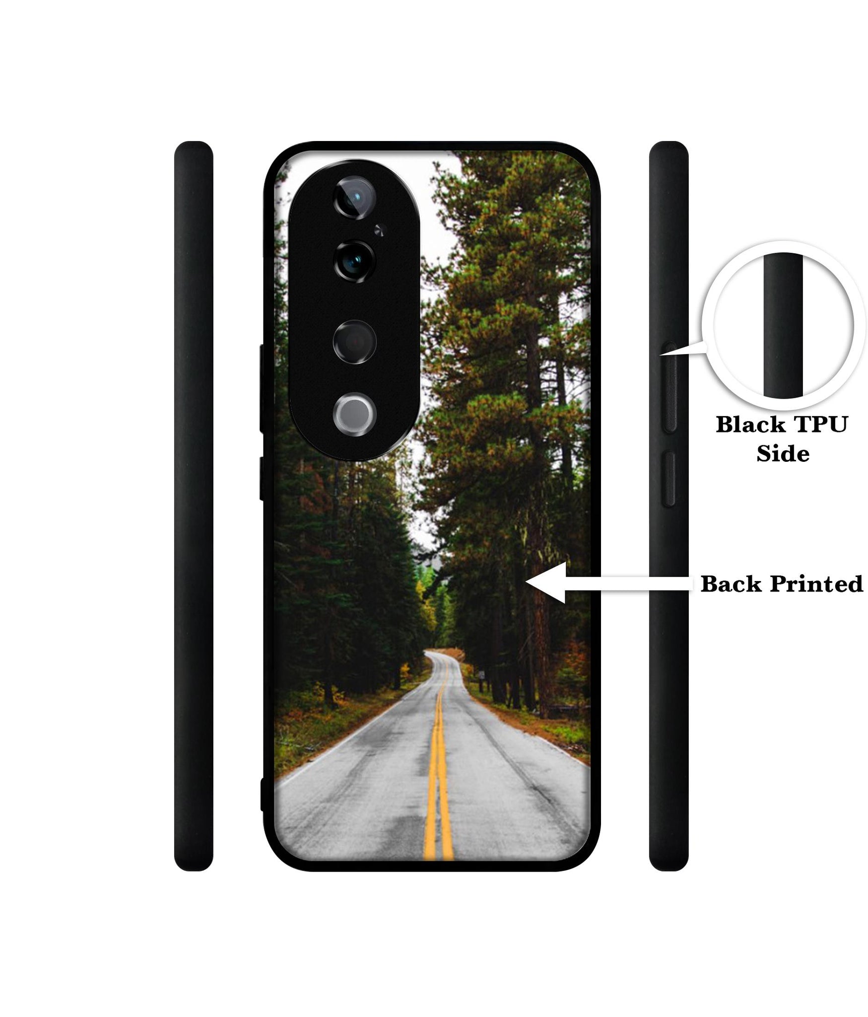 Road Photo Design Designer 2D Printed Back Case Cover for Vivo T3 Ultra 5G