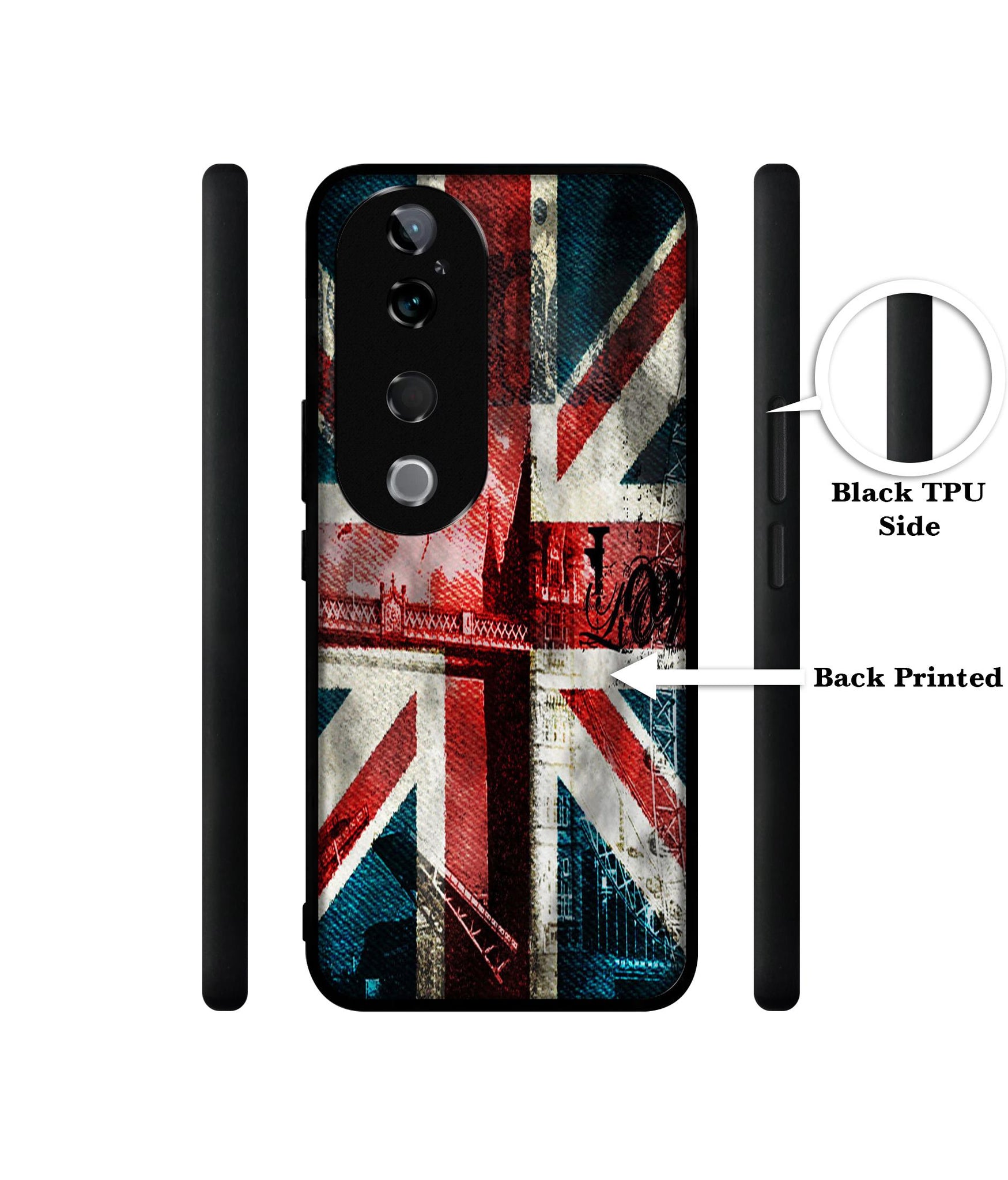 London Flag wallpaper Design Designer 2D Printed Back Case Cover for Vivo T3 Ultra 5G