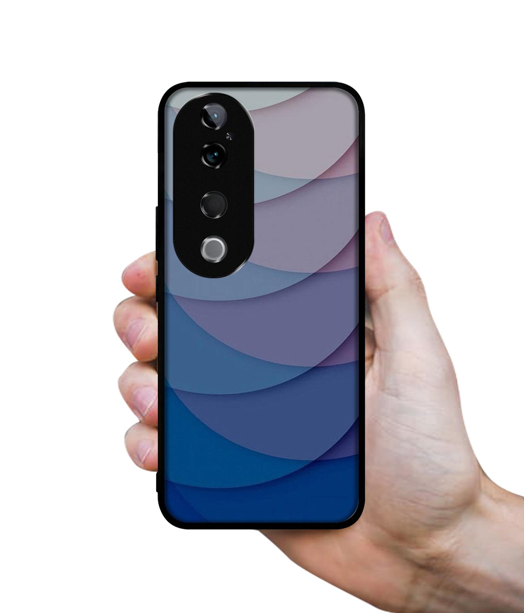 Waves Pattern Print Design Designer 2D Printed Back Case Cover for Vivo T3 Ultra 5G