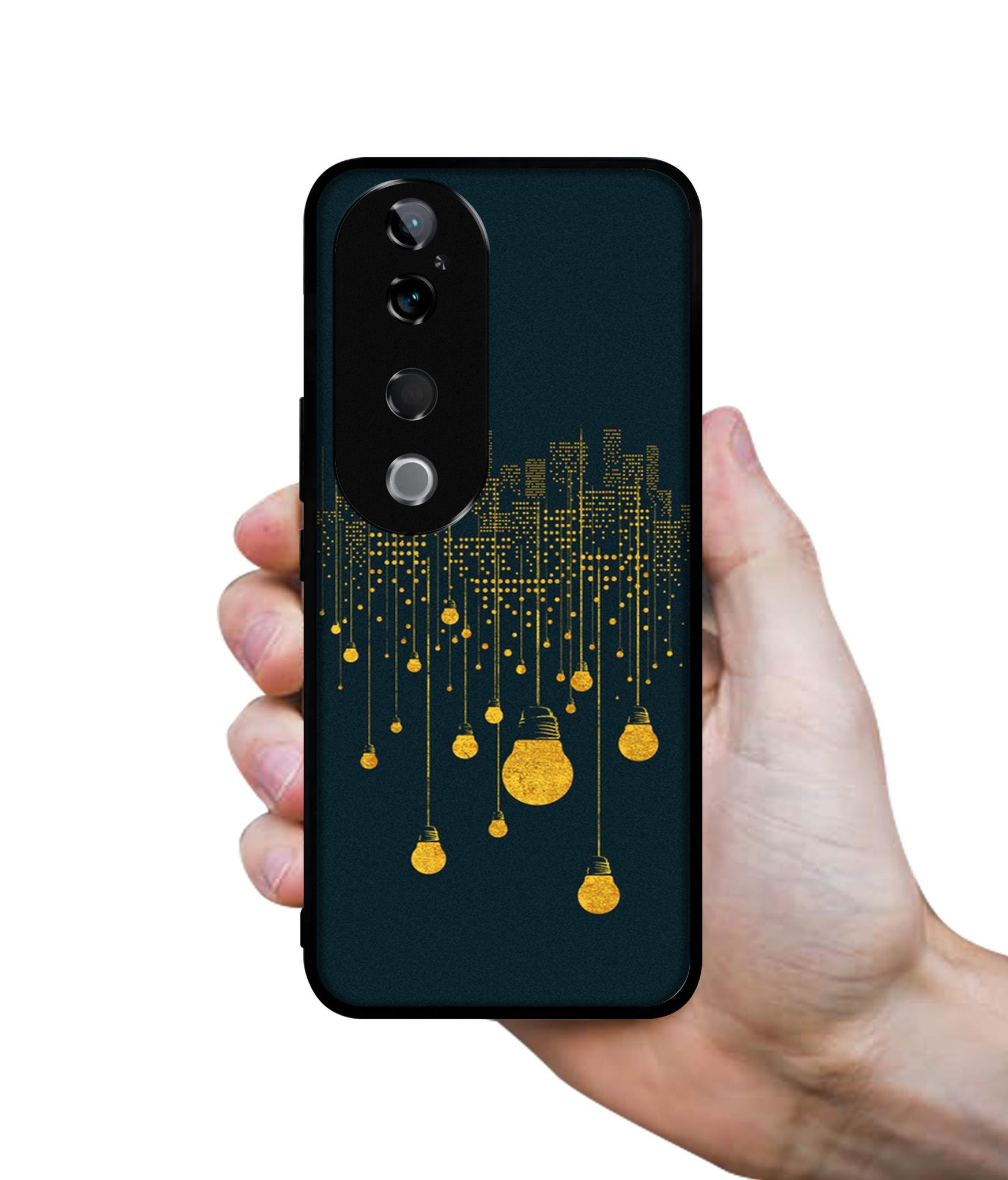 City Light Pattern Design Designer 2D Printed Back Case Cover for Vivo T3 Ultra 5G