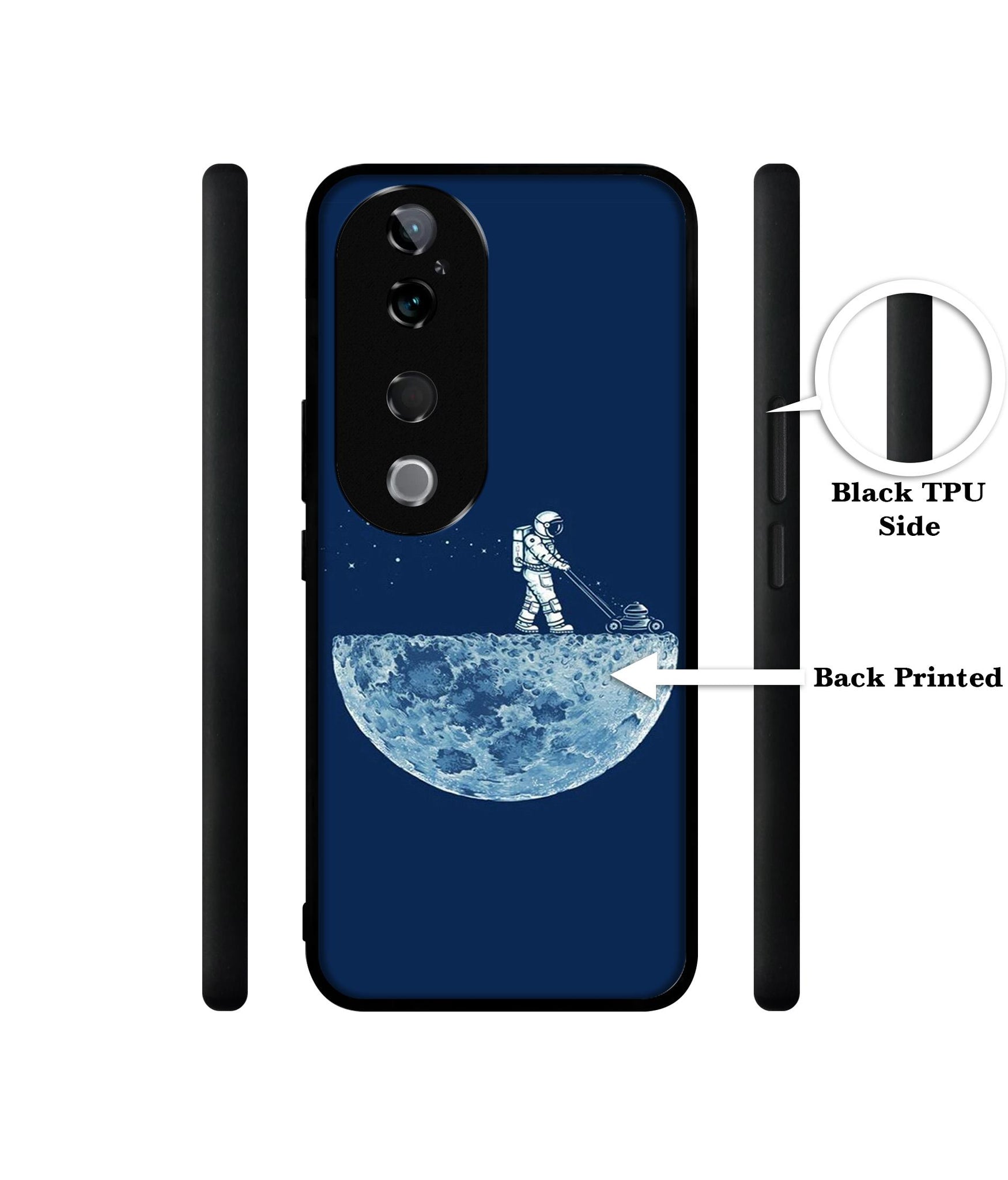 Moon Walk Design Designer 2D Printed Back Case Cover for Vivo T3 Ultra 5G