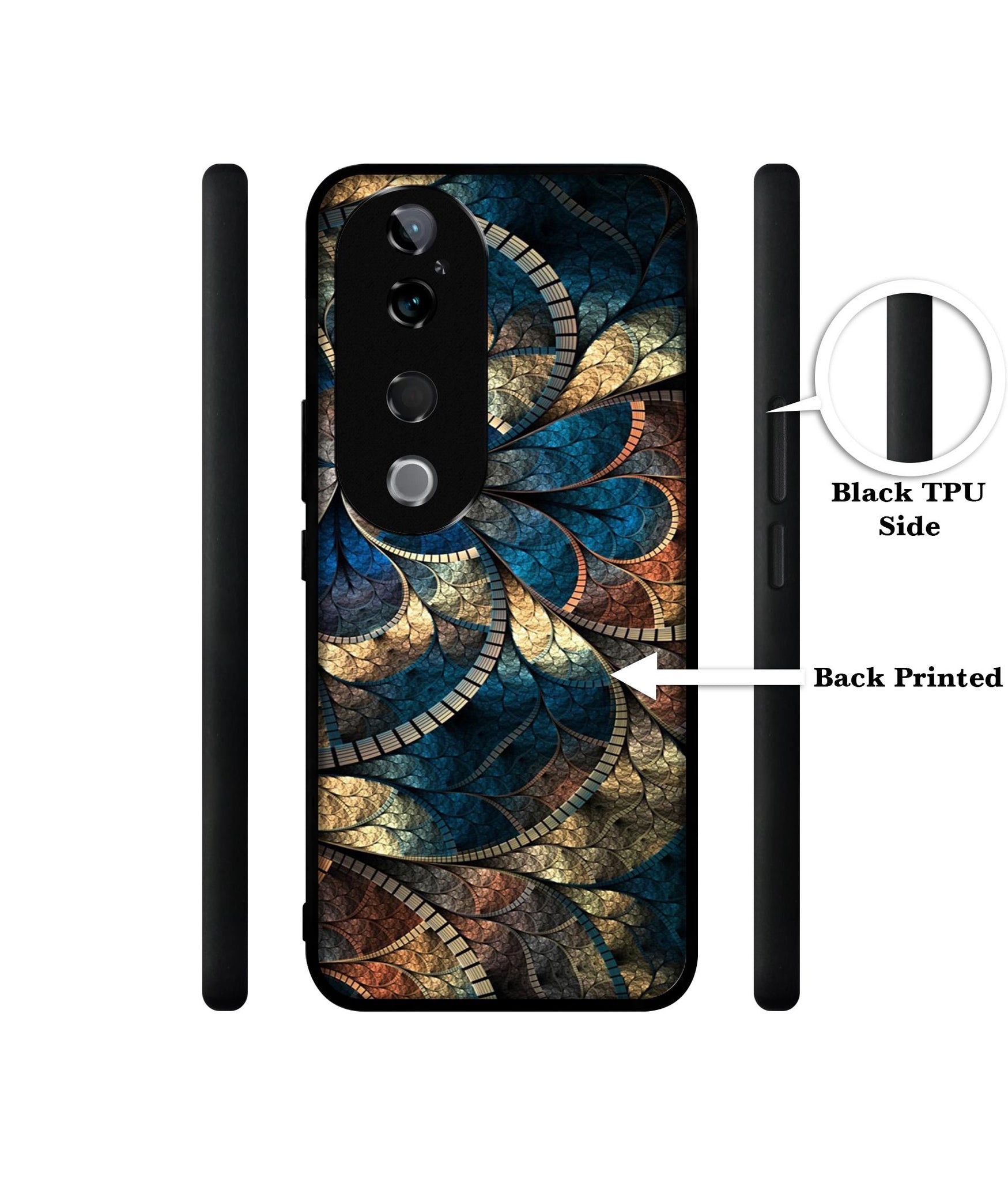 Fractional Pattern Design Designer 2D Printed Back Case Cover for Vivo T3 Ultra 5G