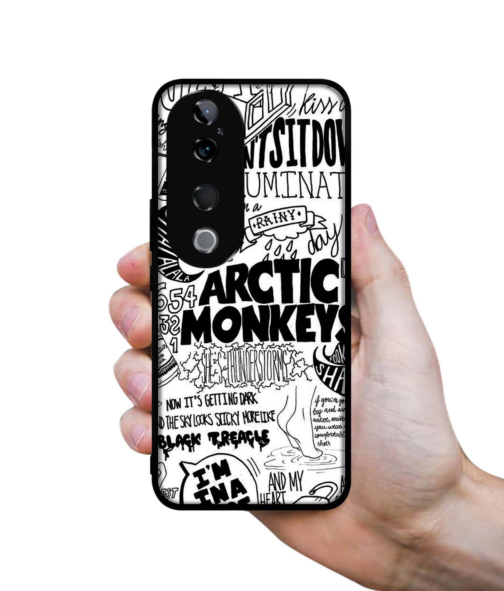 Arctic Monkeys Pattern Design Designer 2D Printed Back Case Cover for Vivo T3 Ultra 5G