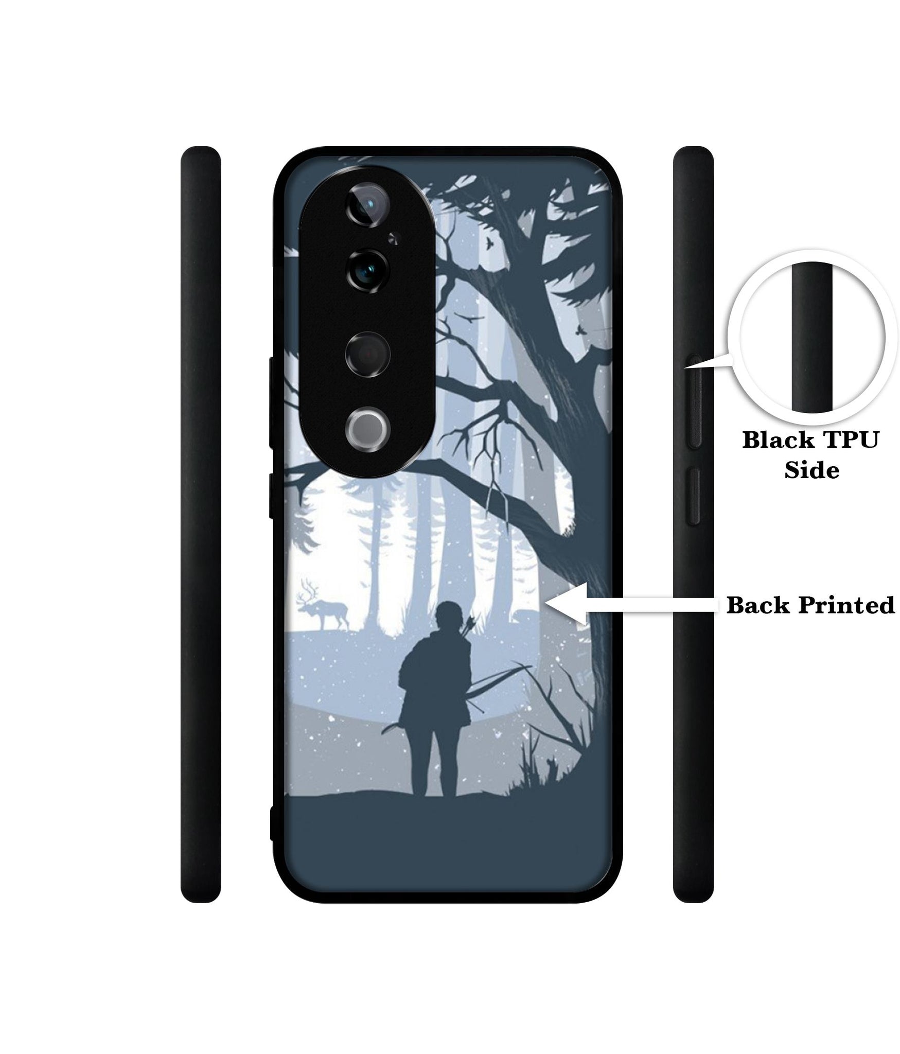Hunter Design Designer 2D Printed Back Case Cover for Vivo T3 Ultra 5G
