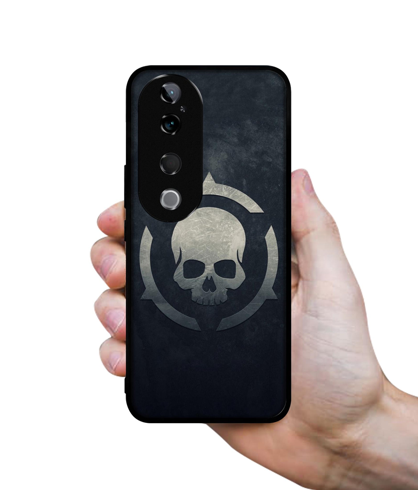 Skull Pattern Print Design Designer 2D Printed Back Case Cover for Vivo T3 Ultra 5G