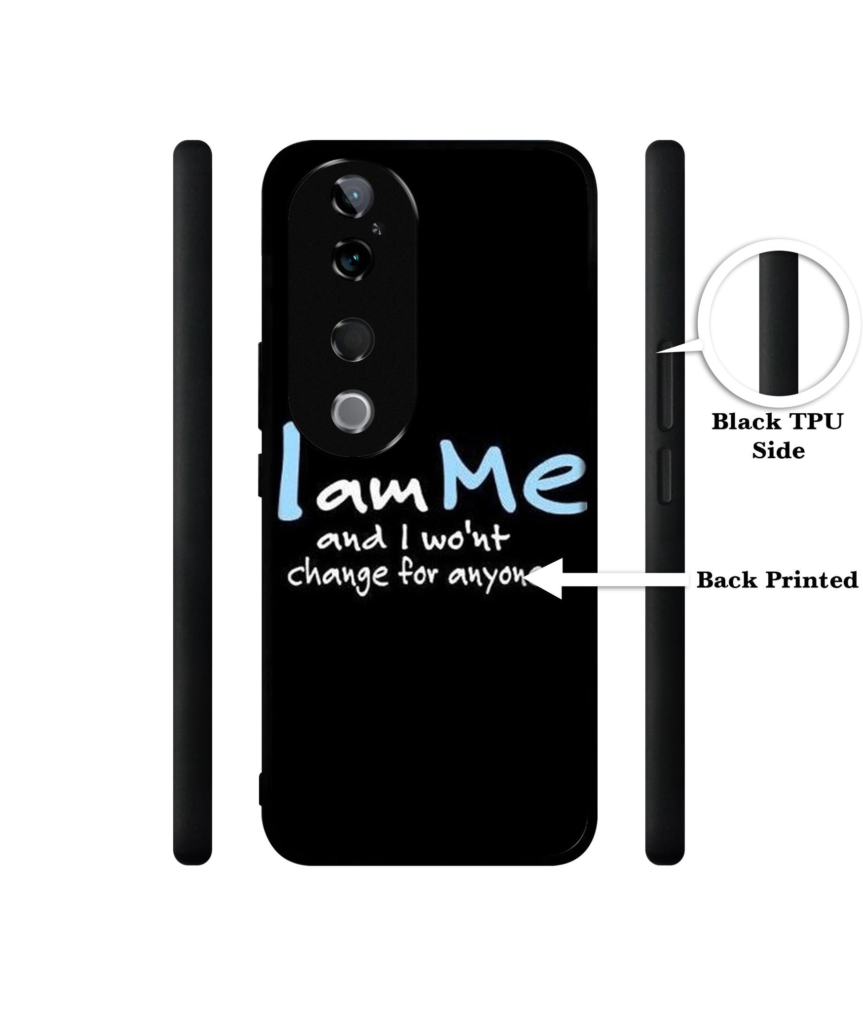 I Am Me Quotes Design Designer 2D Printed Back Case Cover for Vivo T3 Ultra 5G