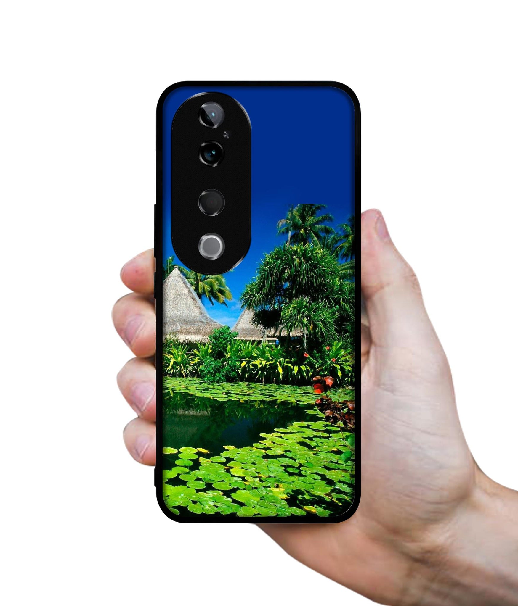 Tropics Water Design Designer 2D Printed Back Case Cover for Vivo T3 Ultra 5G