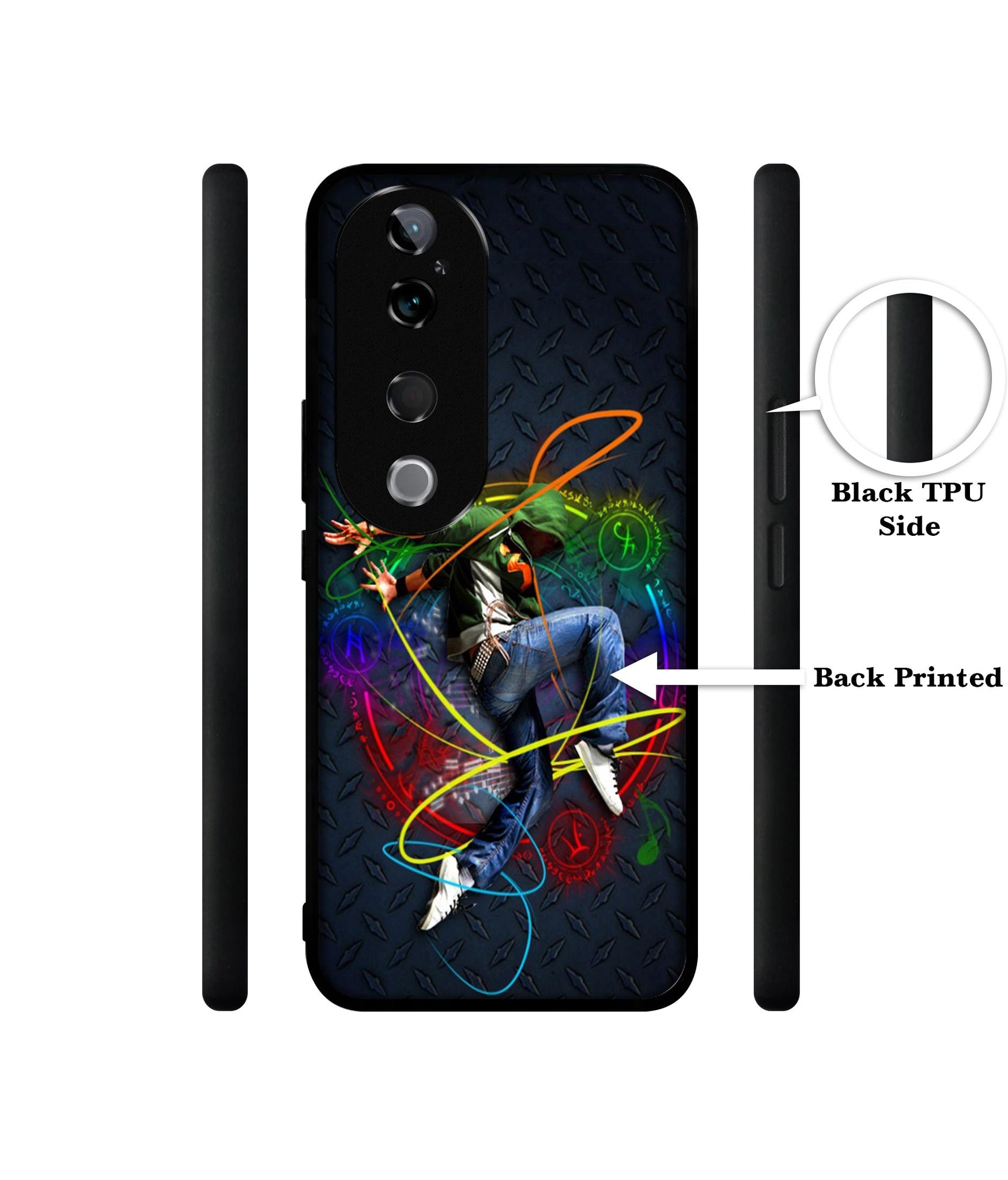 Boy With Music Design Designer 2D Printed Back Case Cover for Vivo T3 Ultra 5G