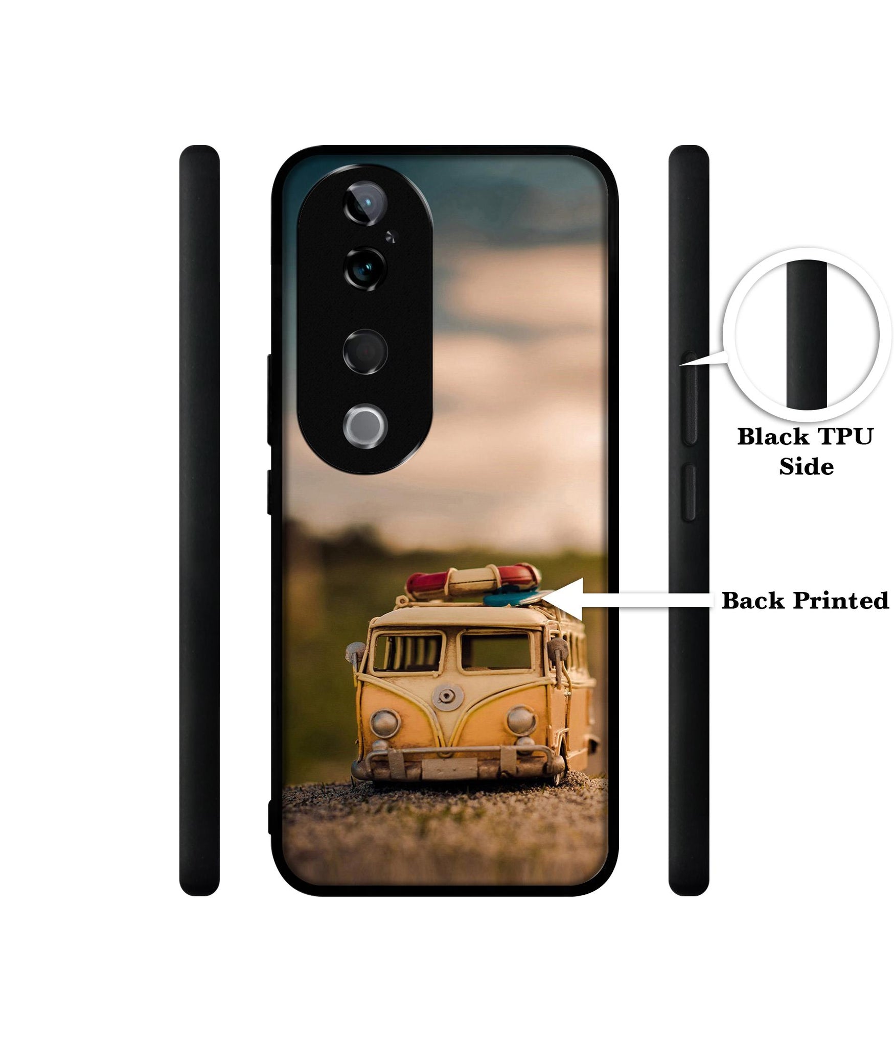 Toy Car Design Designer 2D Printed Back Case Cover for Vivo T3 Ultra 5G