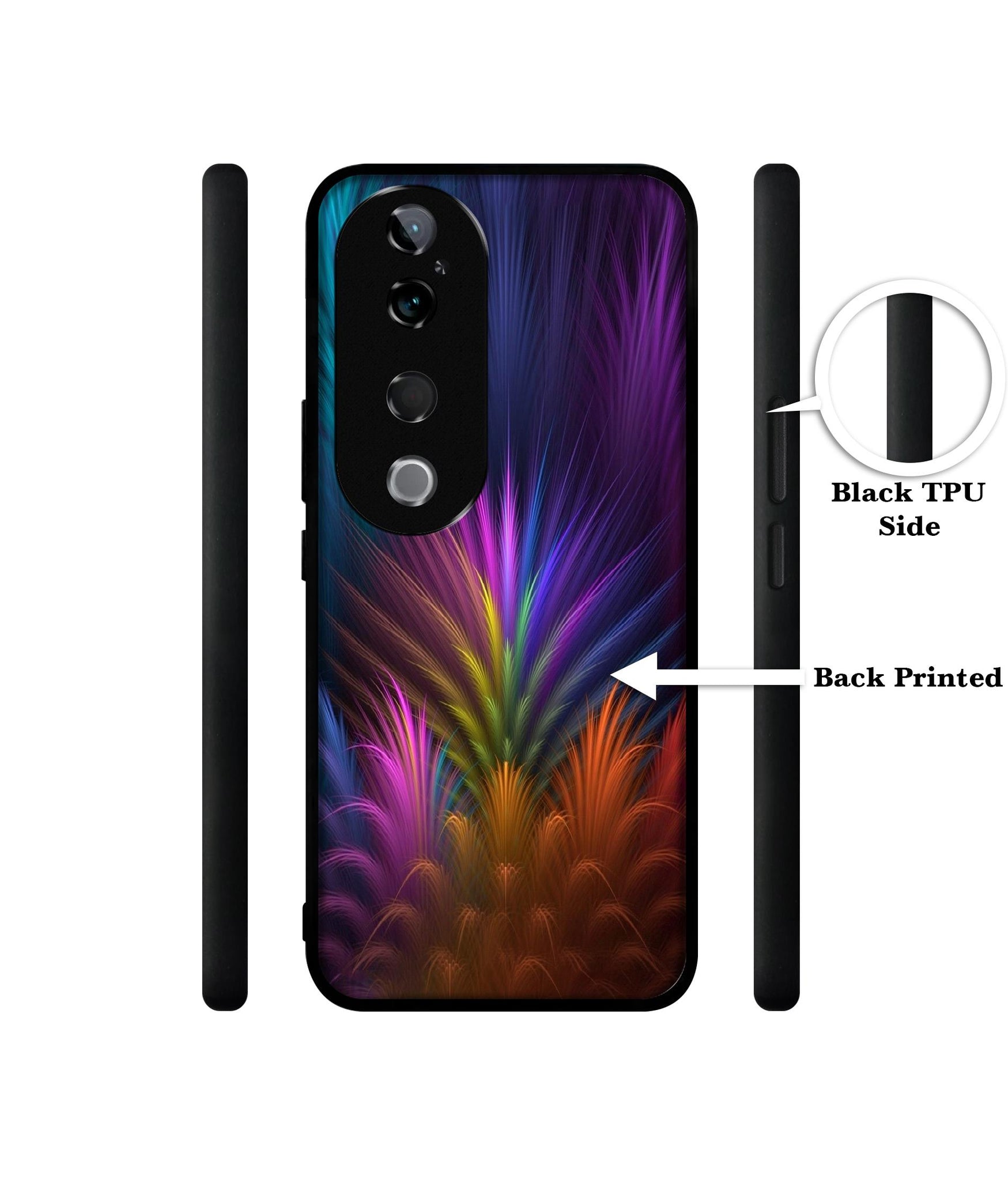 Multicoloured Design Designer 2D Printed Back Case Cover for Vivo T3 Ultra 5G