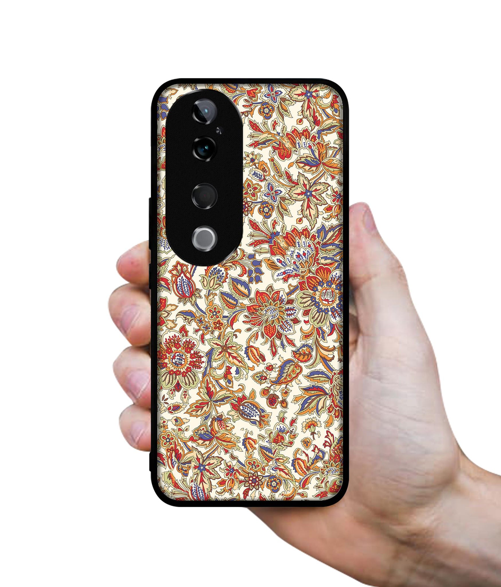 Floral Design Designer 2D Printed Back Case Cover for Vivo T3 Ultra 5G