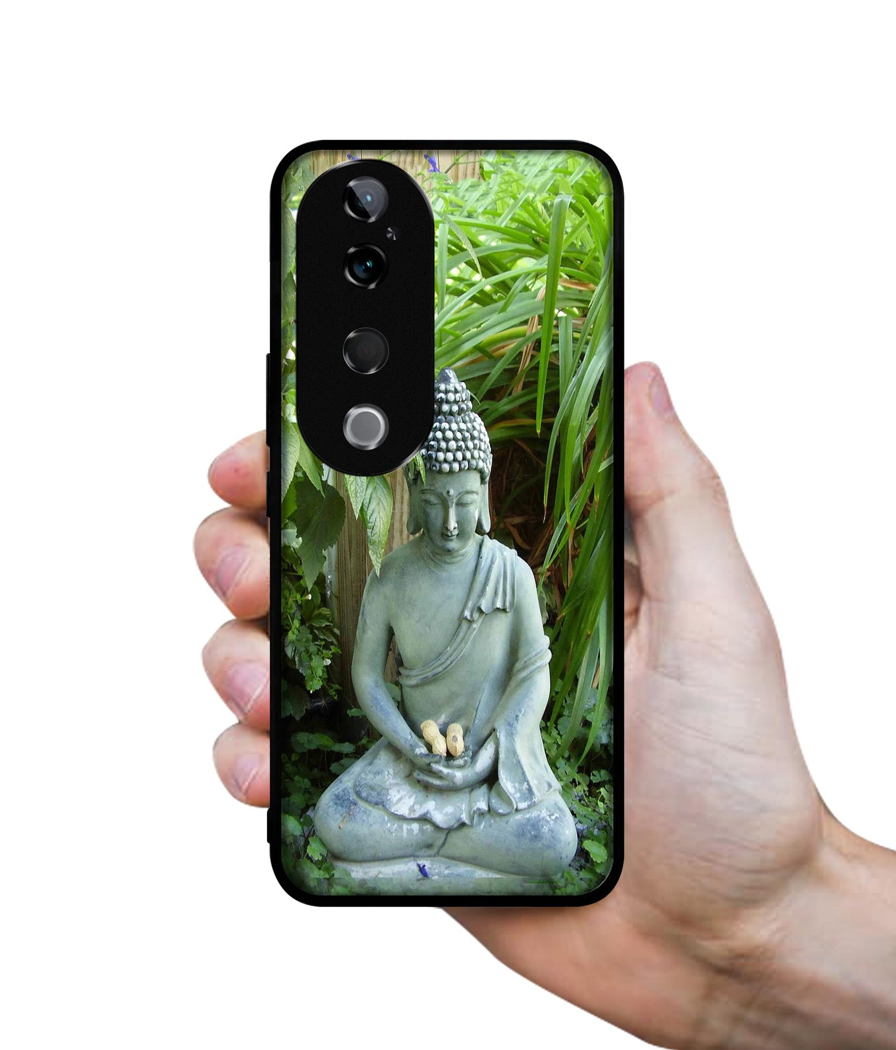 Buddhism Design Designer 2D Printed Back Case Cover for Vivo T3 Ultra 5G