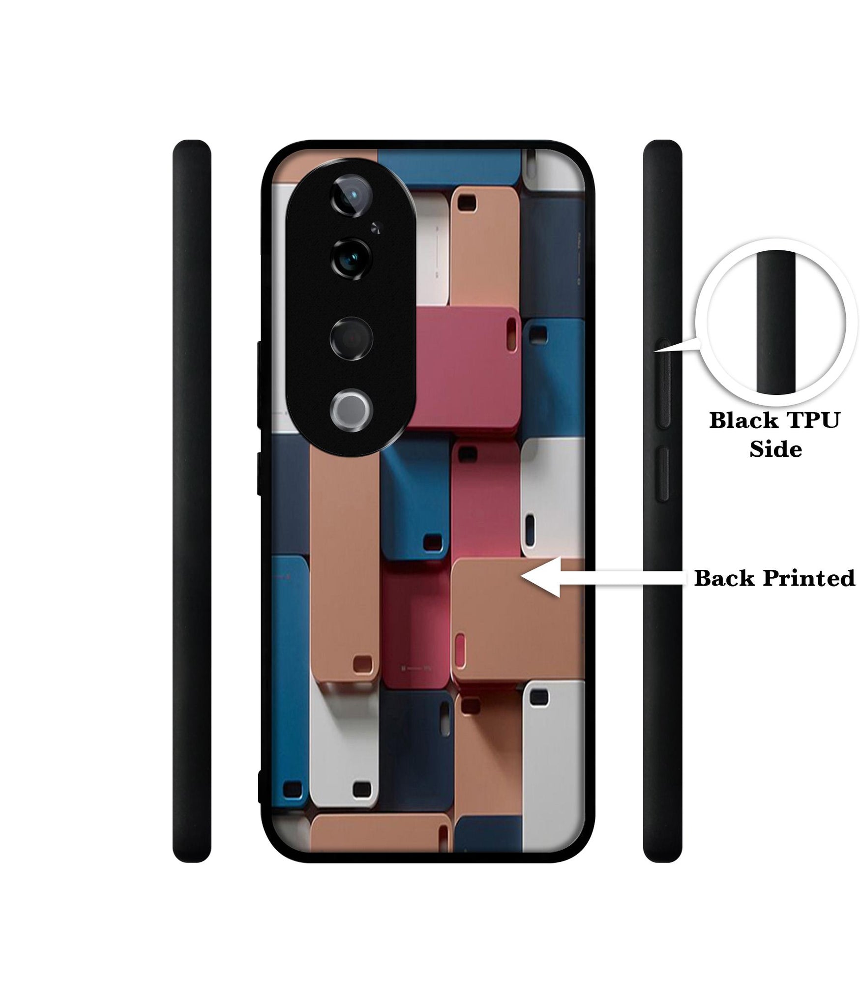 Mobile Cover Design Designer 2D Printed Back Case Cover for Vivo T3 Ultra 5G