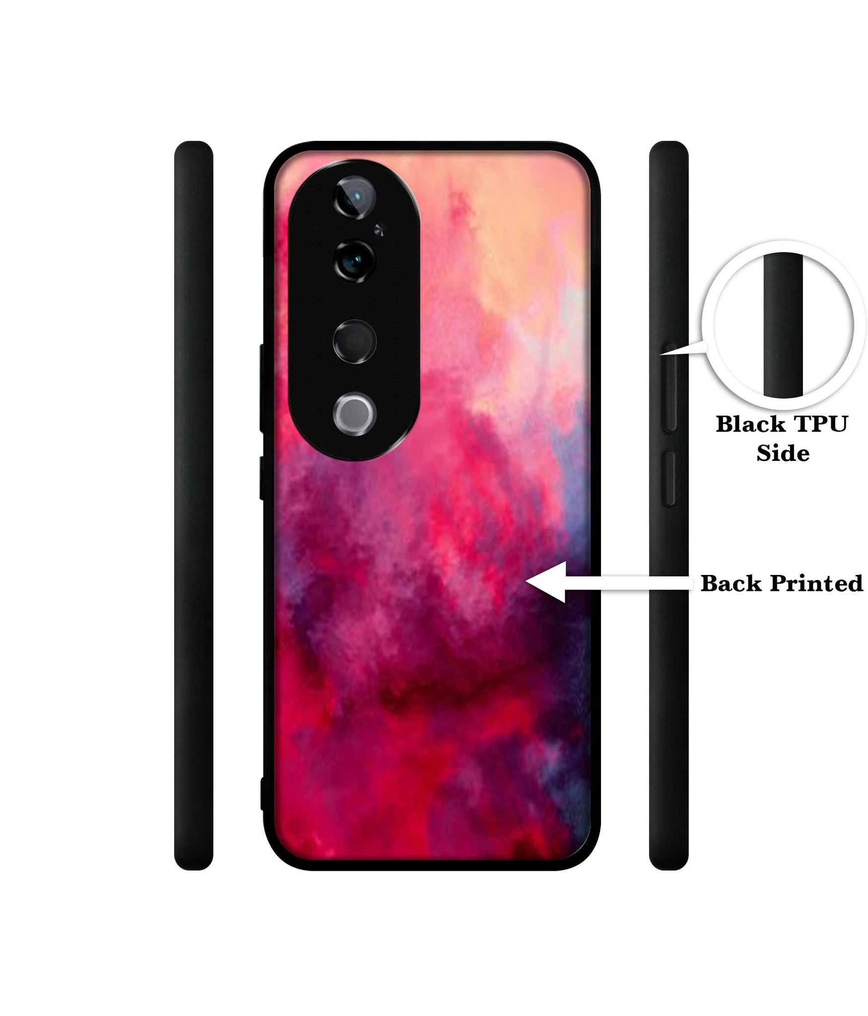 Holi Color Design Designer 2D Printed Back Case Cover for Vivo T3 Ultra 5G