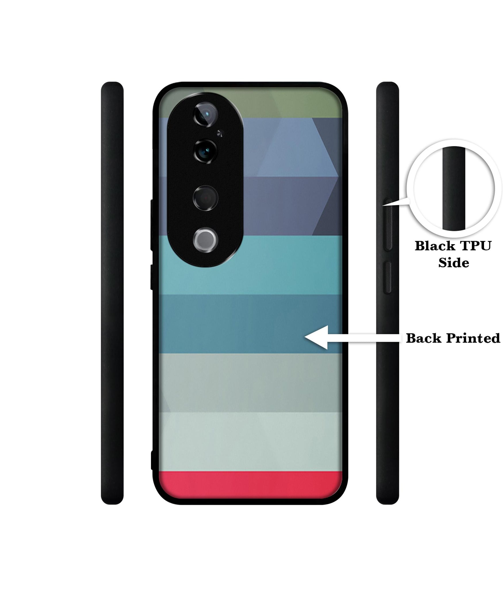 Colorful Lines Design Designer 2D Printed Back Case Cover for Vivo T3 Ultra 5G