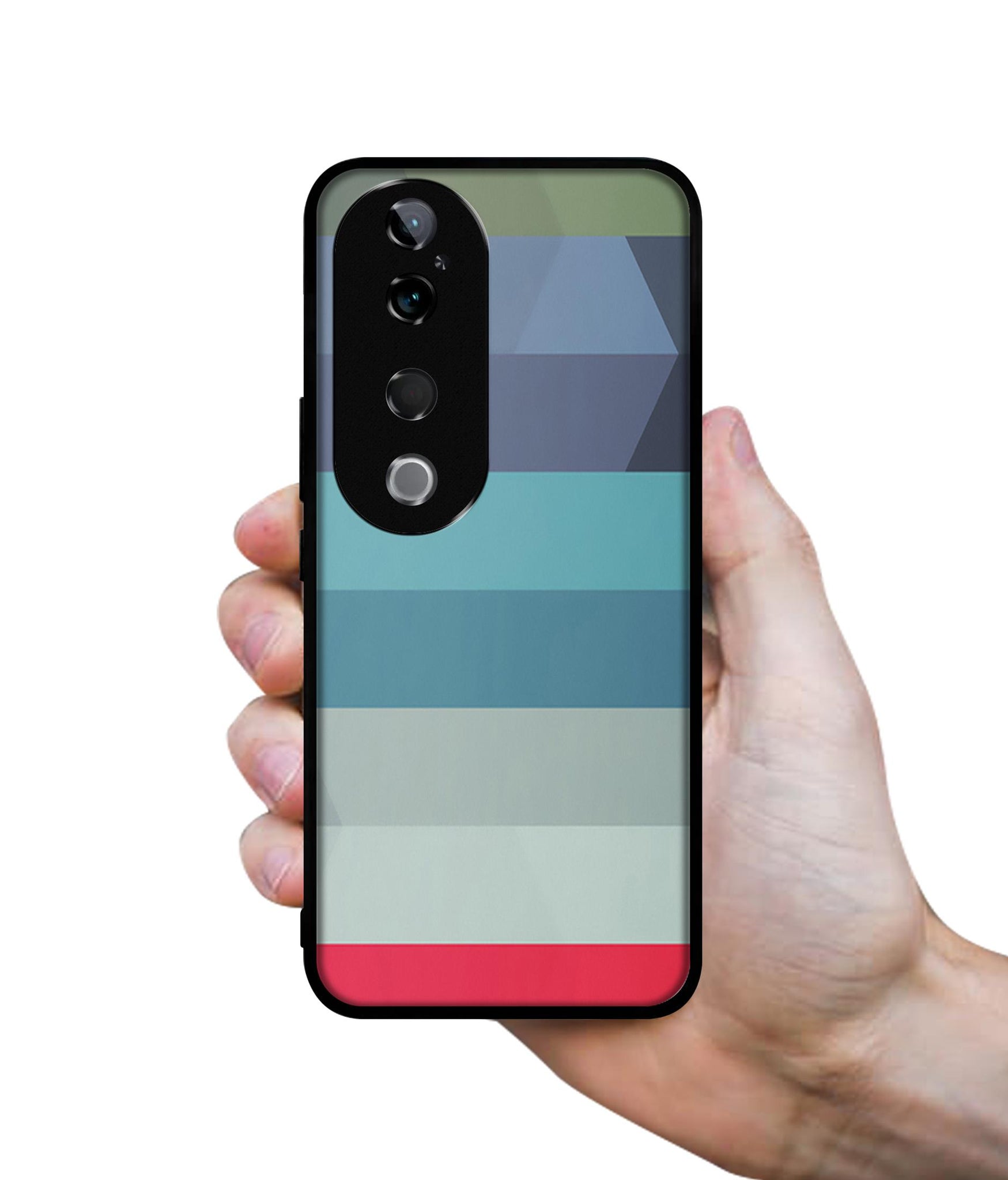 Colorful Lines Design Designer 2D Printed Back Case Cover for Vivo T3 Ultra 5G