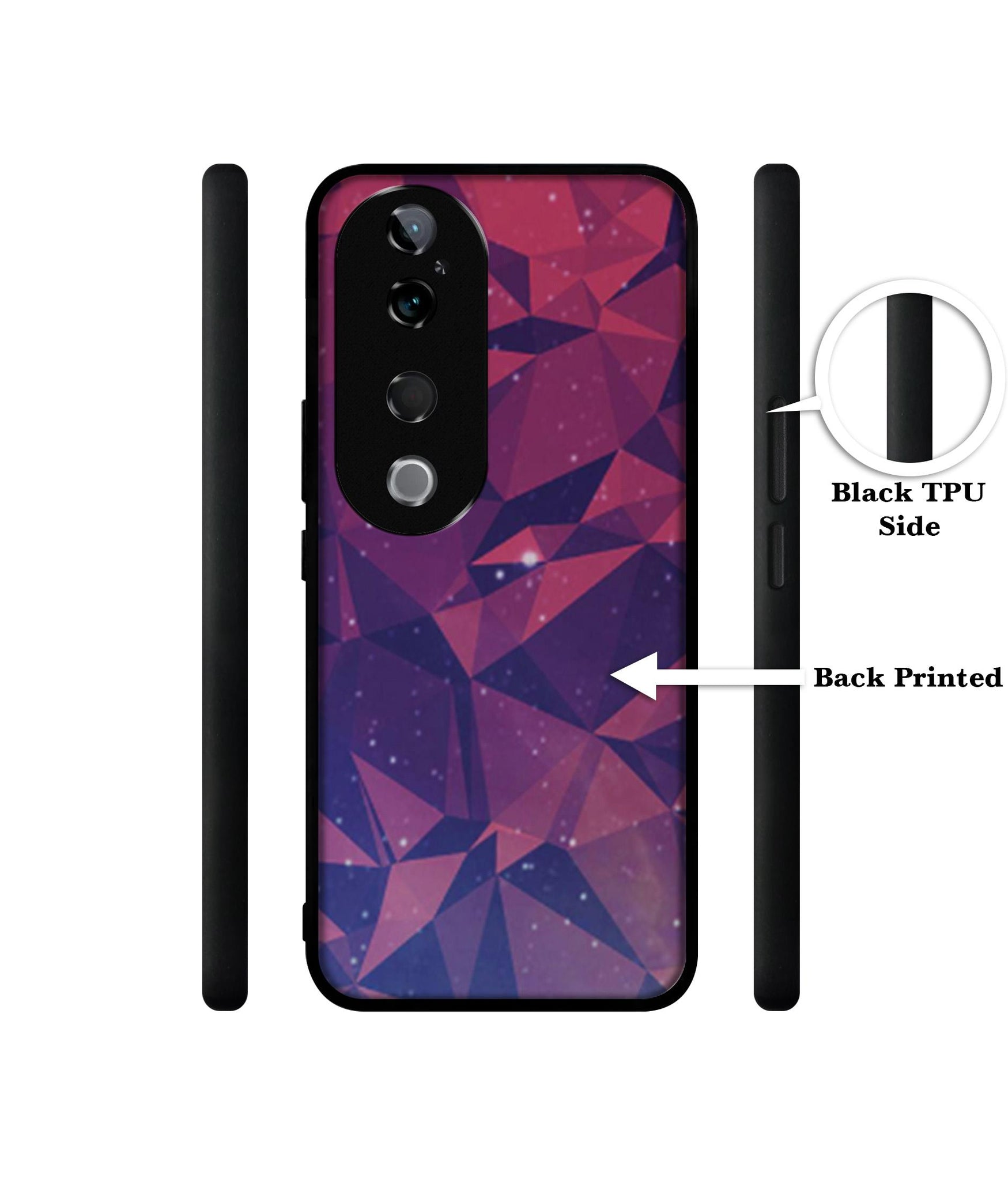 Bad Color Shape Design Designer 2D Printed Back Case Cover for Vivo T3 Ultra 5G