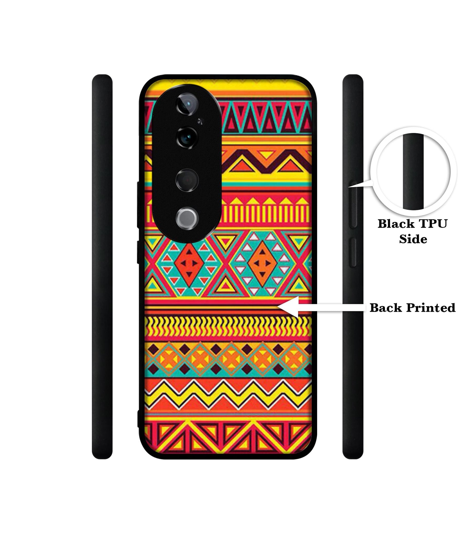 Artistic Rangoli Design Designer 2D Printed Back Case Cover for Vivo T3 Ultra 5G