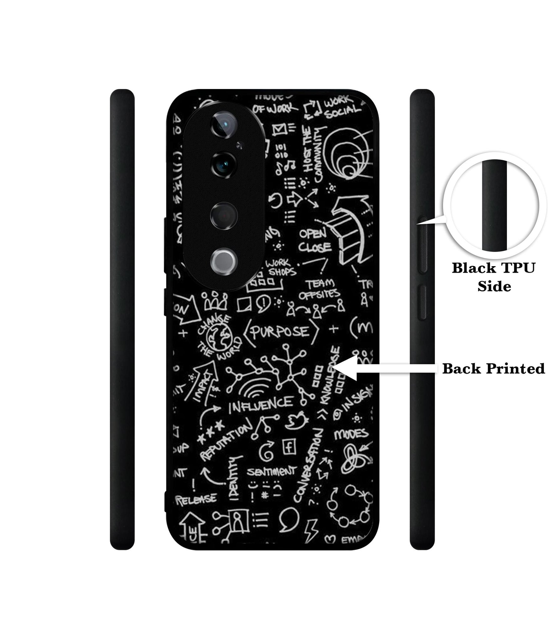 Formulas Design Designer 2D Printed Back Case Cover for Vivo T3 Ultra 5G