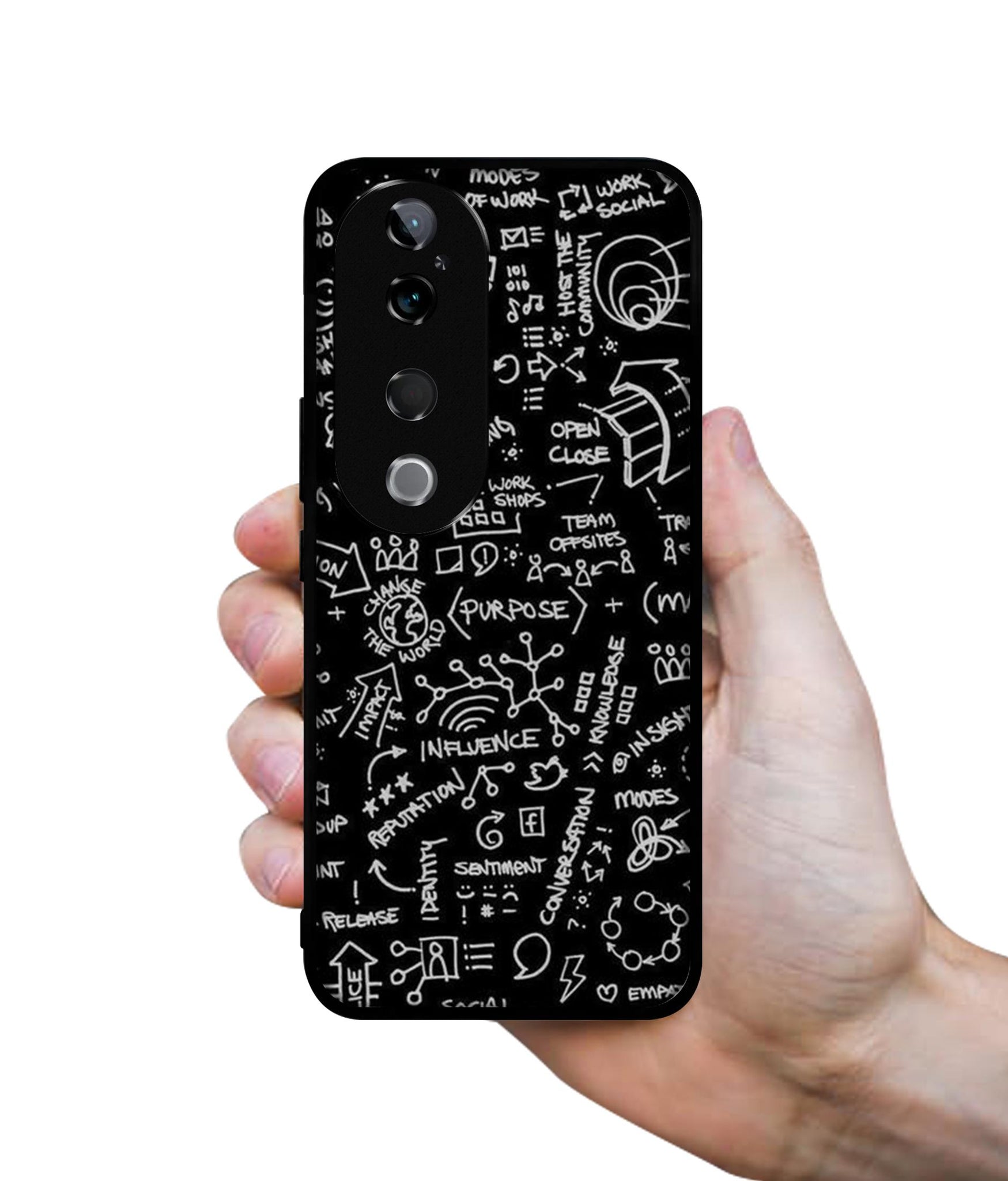 Formulas Design Designer 2D Printed Back Case Cover for Vivo T3 Ultra 5G