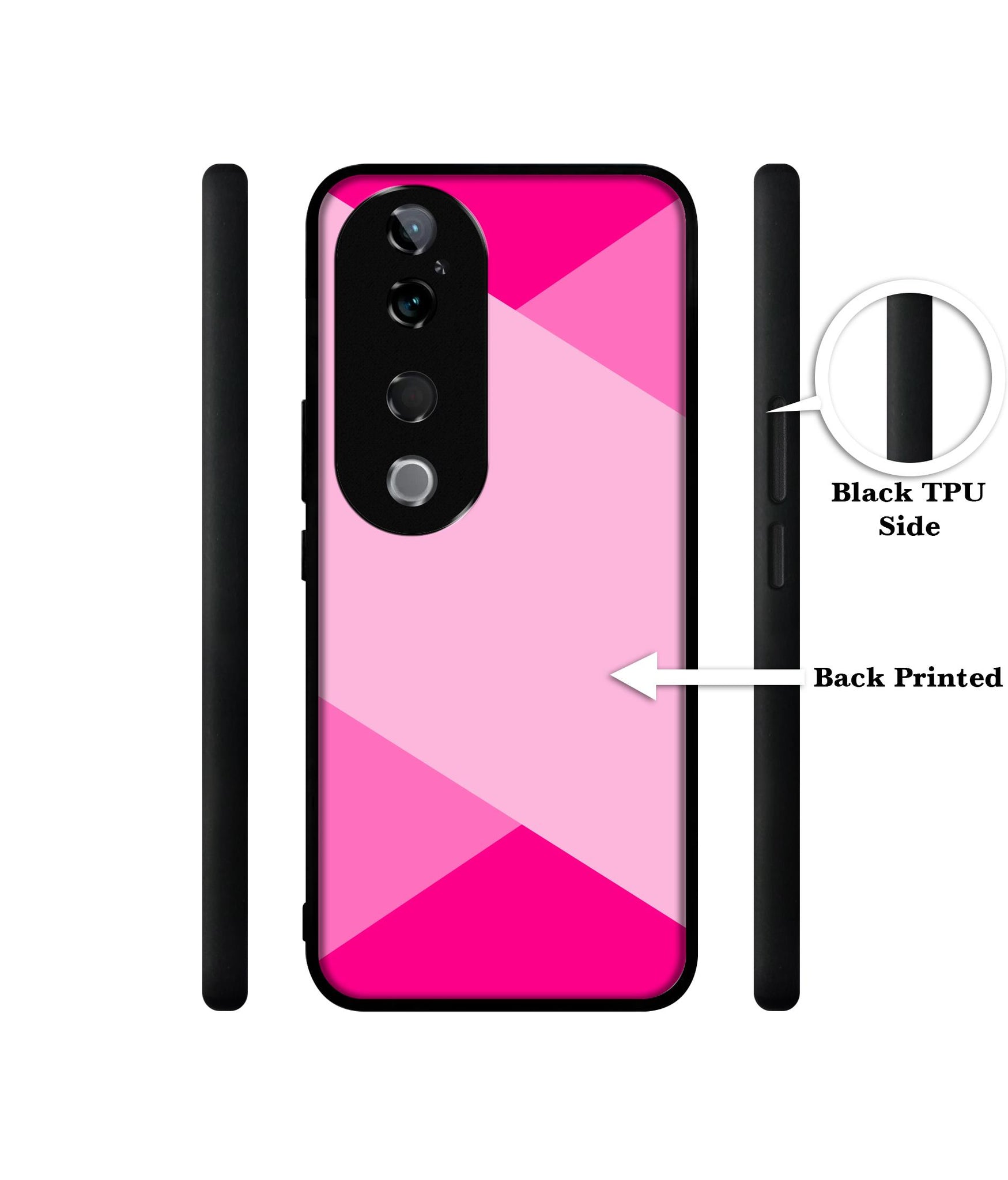 Pink Cross Vector Design Designer 2D Printed Back Case Cover for Vivo T3 Ultra 5G