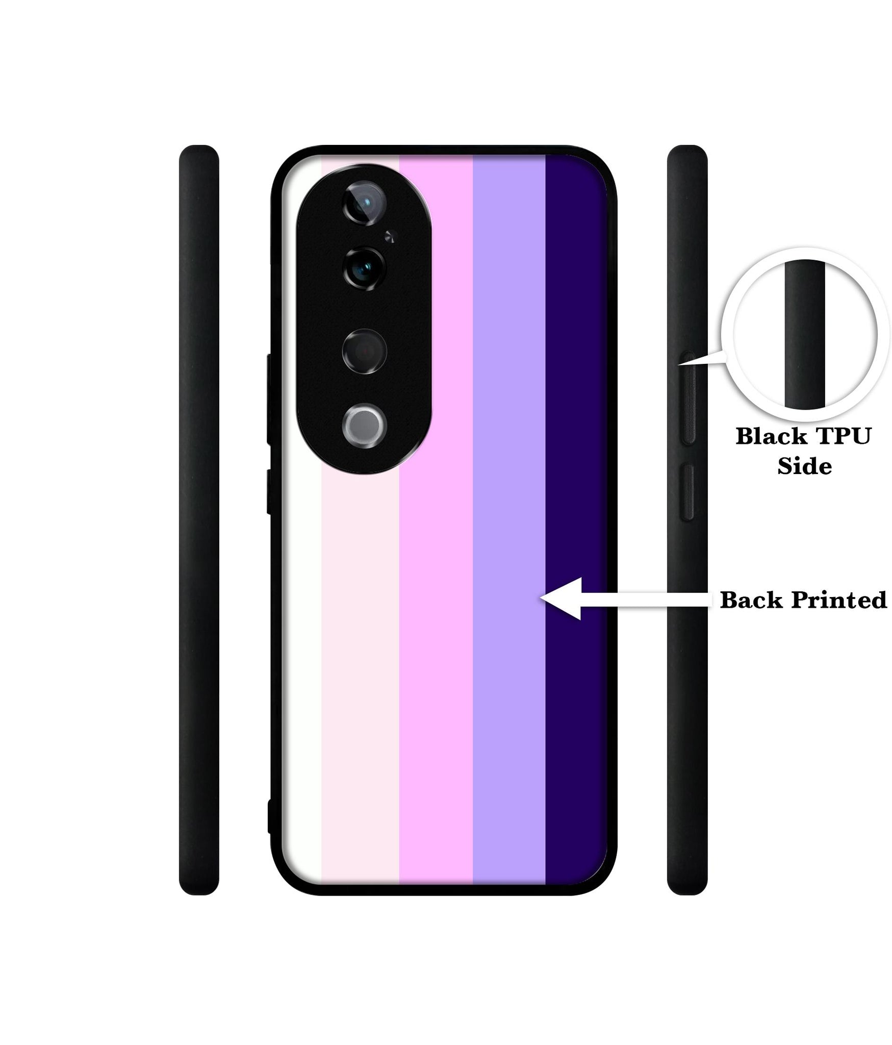 Pink and Purple Lines Design Designer 2D Printed Back Case Cover for Vivo T3 Ultra 5G