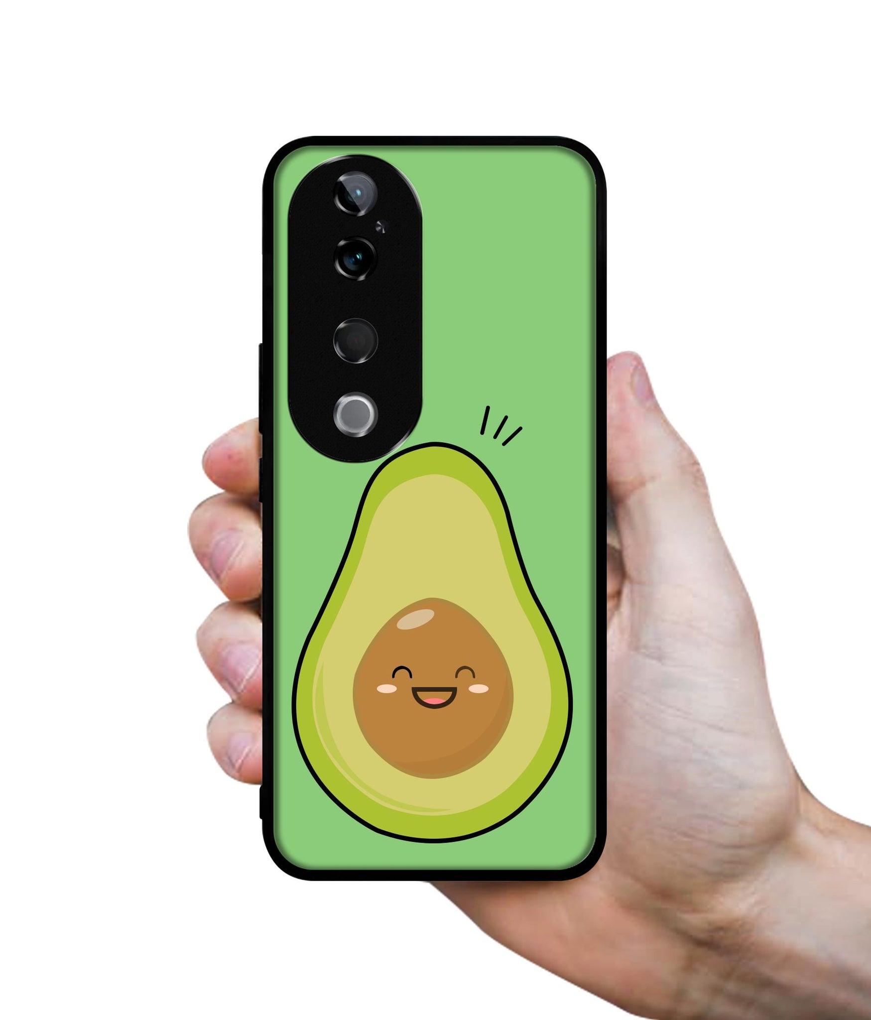 Avocados Design Designer 2D Printed Back Case Cover for Vivo T3 Ultra 5G