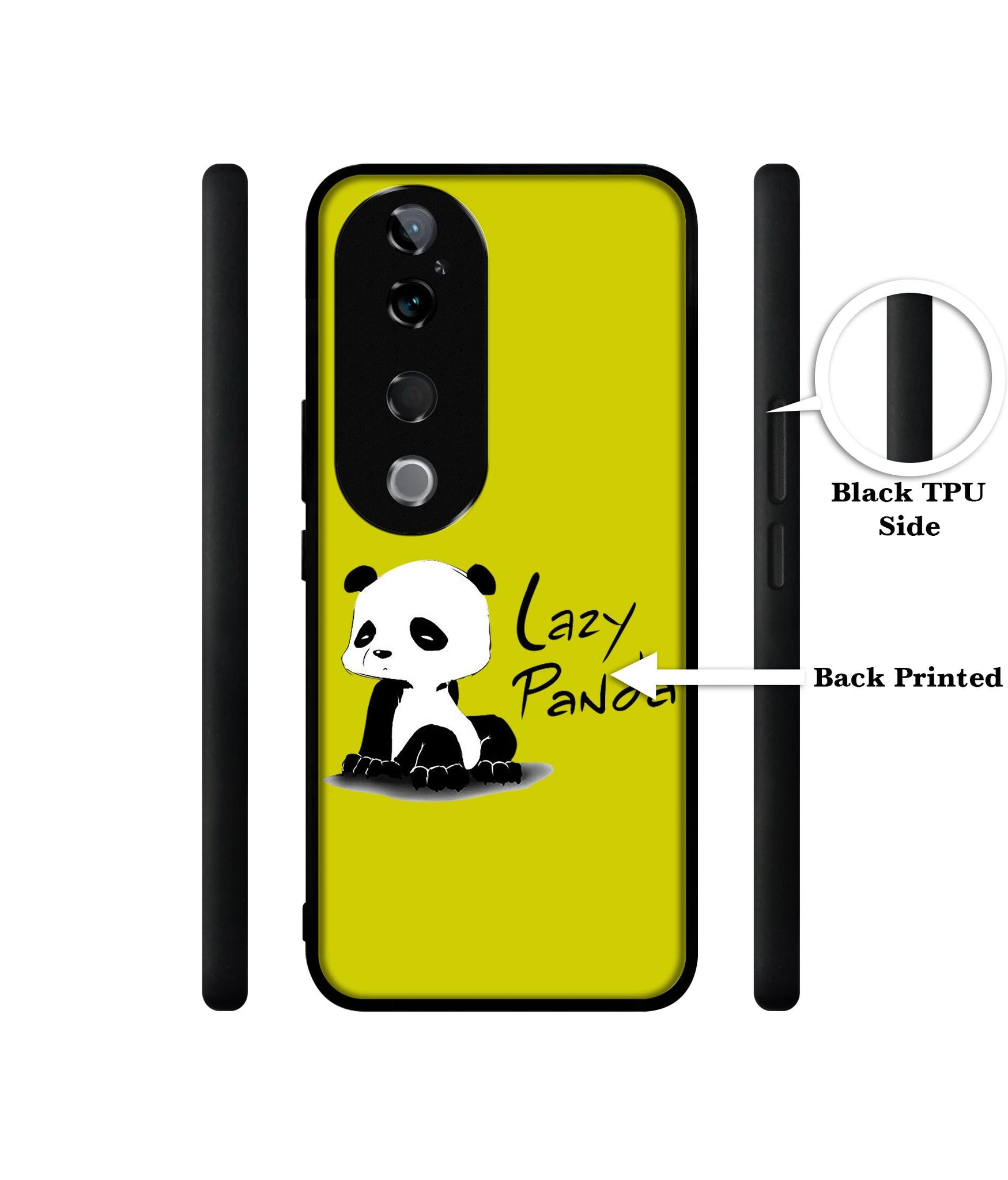 Lazy Panda Design Designer 2D Printed Back Case Cover for Vivo T3 Ultra 5G