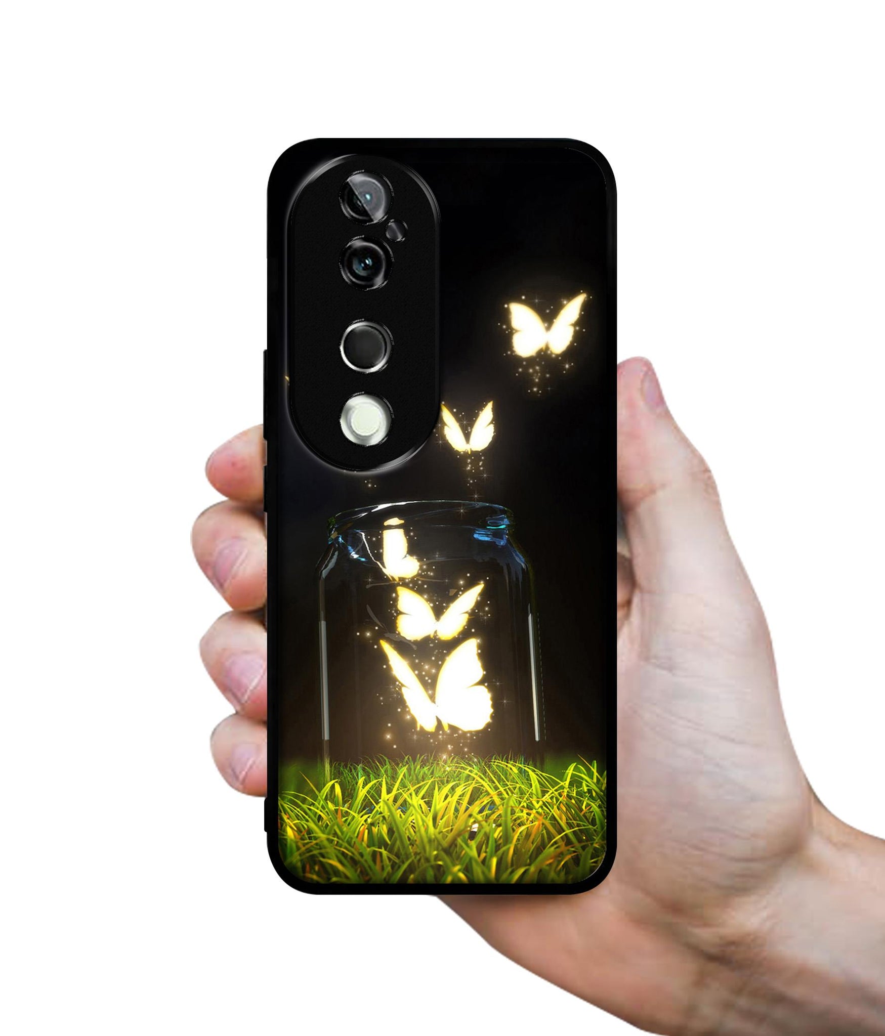 Butterfly Design Designer 2D Printed Back Case Cover for Vivo V40 5G / V40 Pro 5G