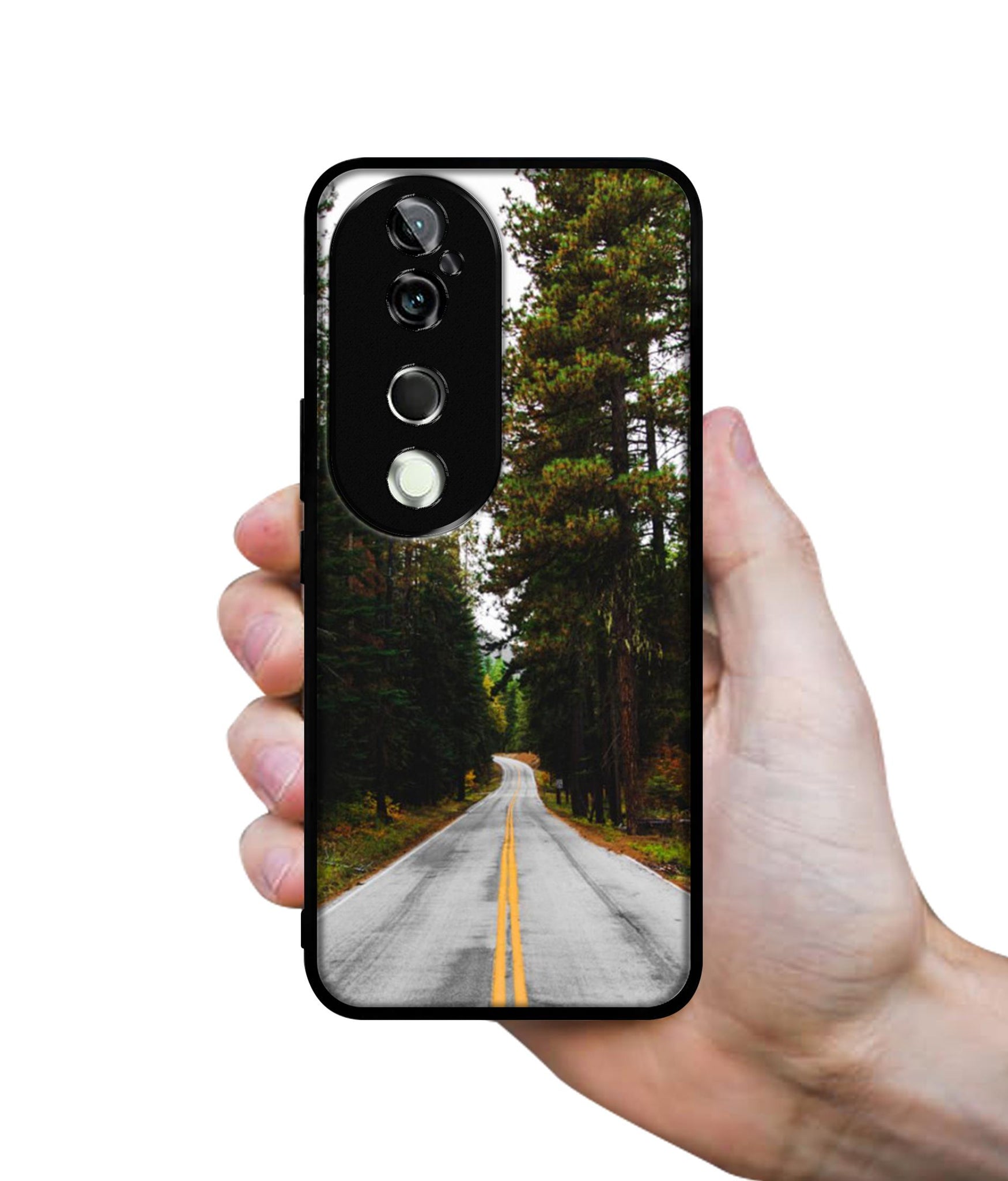 Road Photo Design Designer 2D Printed Back Case Cover for Vivo V40 5G / V40 Pro 5G