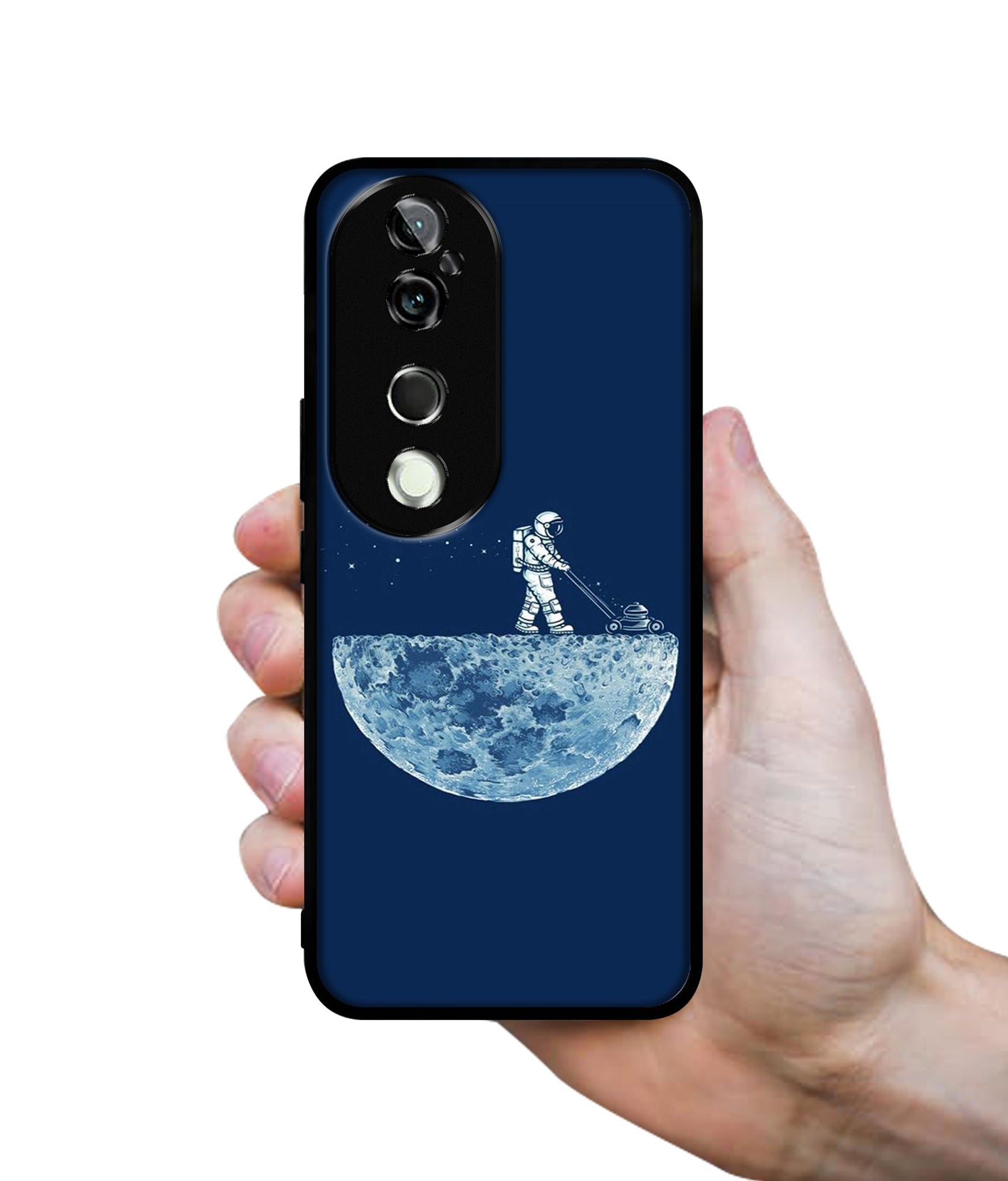 Moon Walk Design Designer 2D Printed Back Case Cover for Vivo V40 5G / V40 Pro 5G