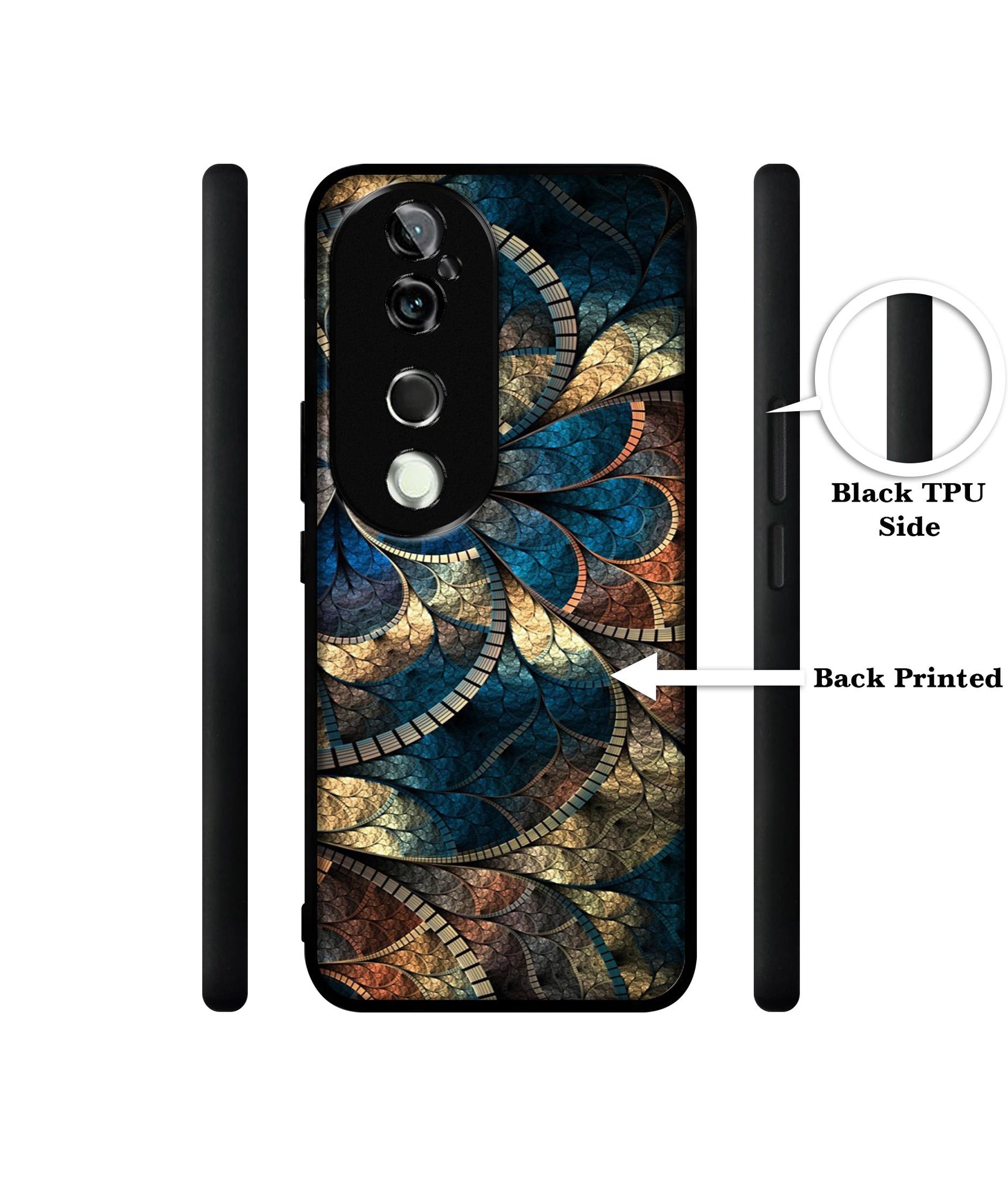 Fractional Pattern Design Designer 2D Printed Back Case Cover for Vivo V40 5G / V40 Pro 5G