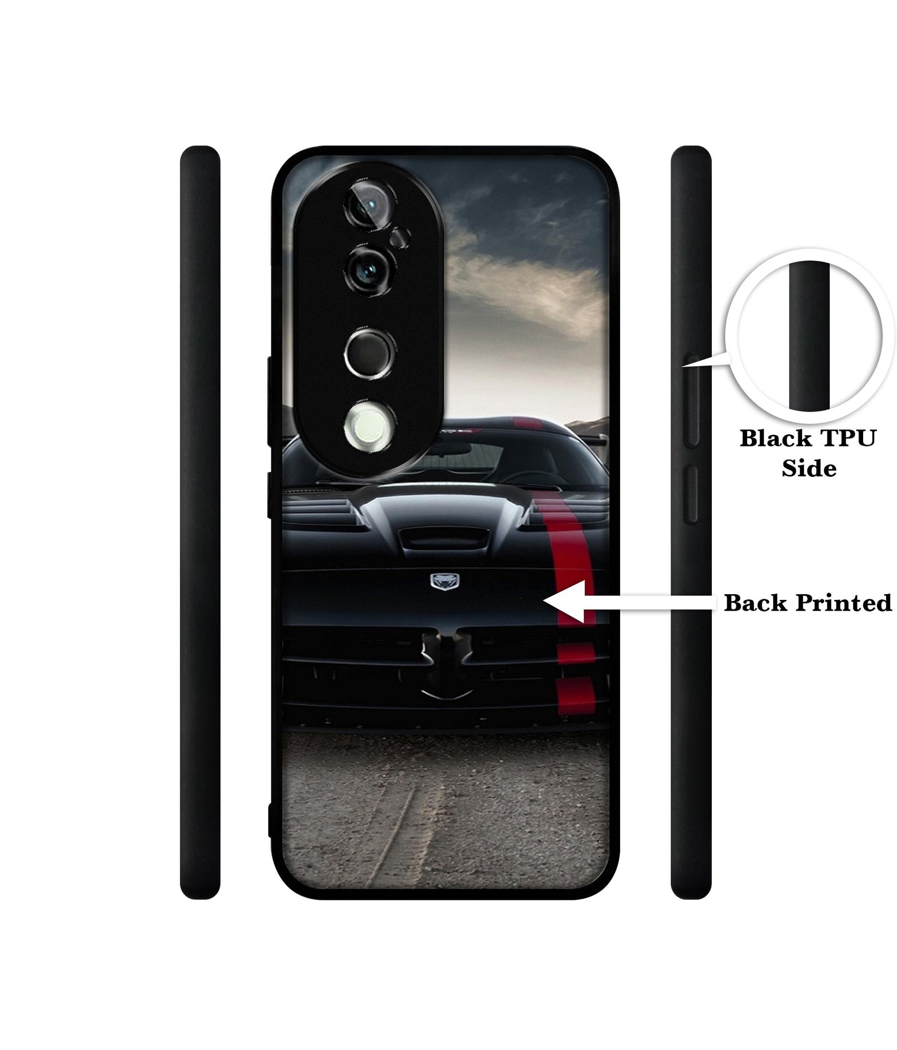 Sports Car Pattern Design Designer 2D Printed Back Case Cover for Vivo V40 5G / V40 Pro 5G