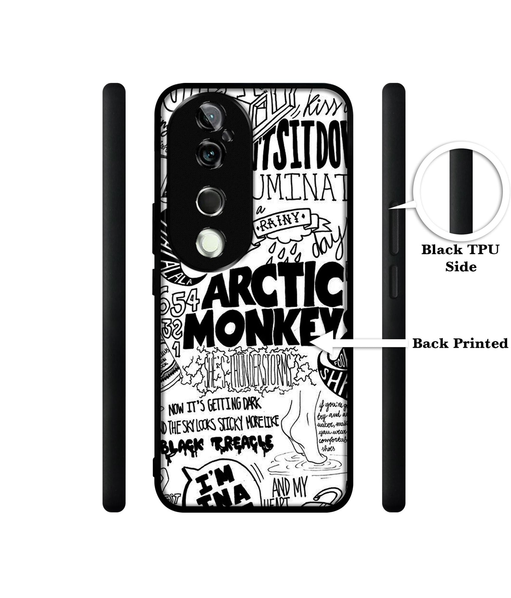 Arctic Monkeys Pattern Design Designer 2D Printed Back Case Cover for Vivo V40 5G / V40 Pro 5G