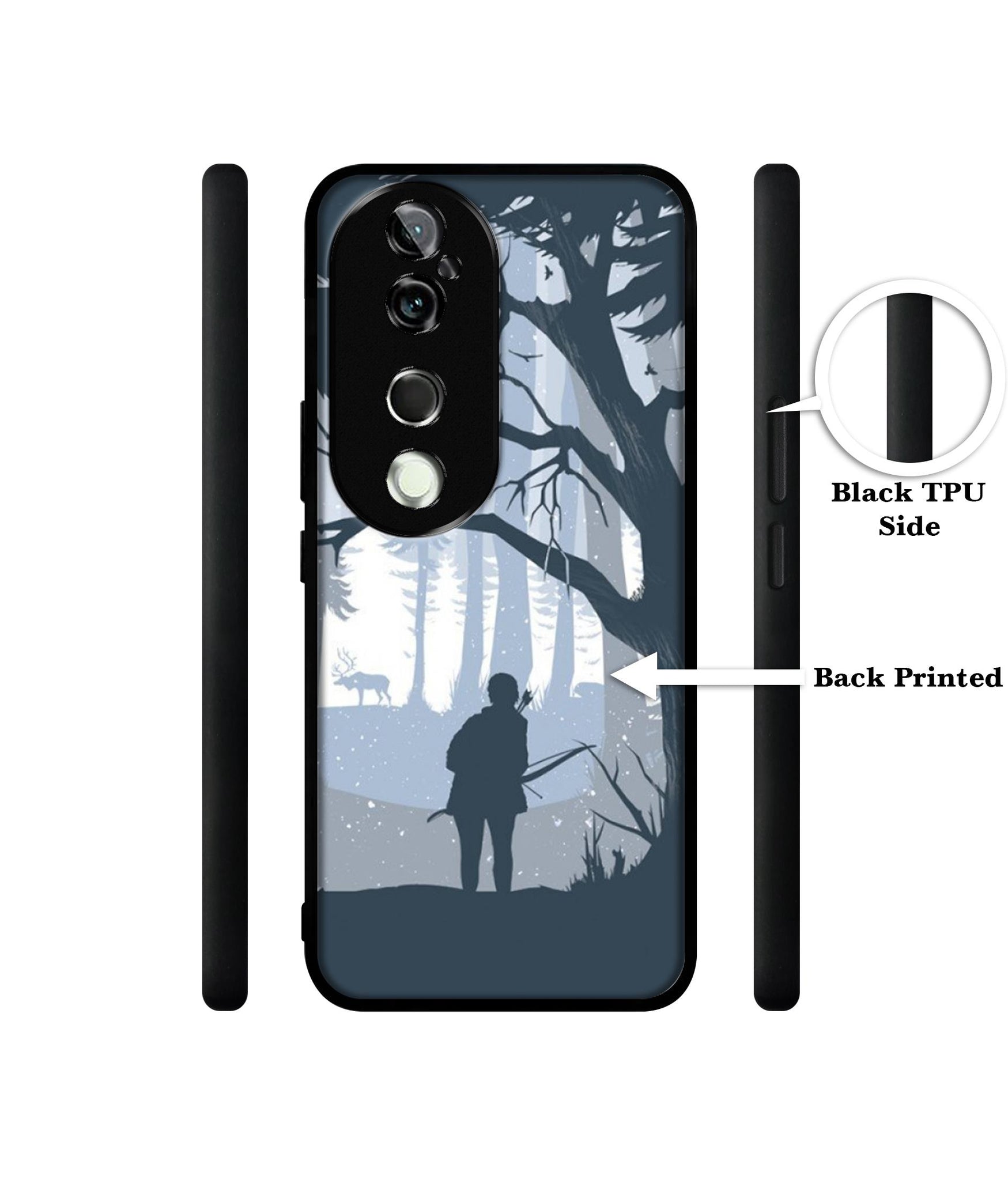 Hunter Design Designer 2D Printed Back Case Cover for Vivo V40 5G / V40 Pro 5G