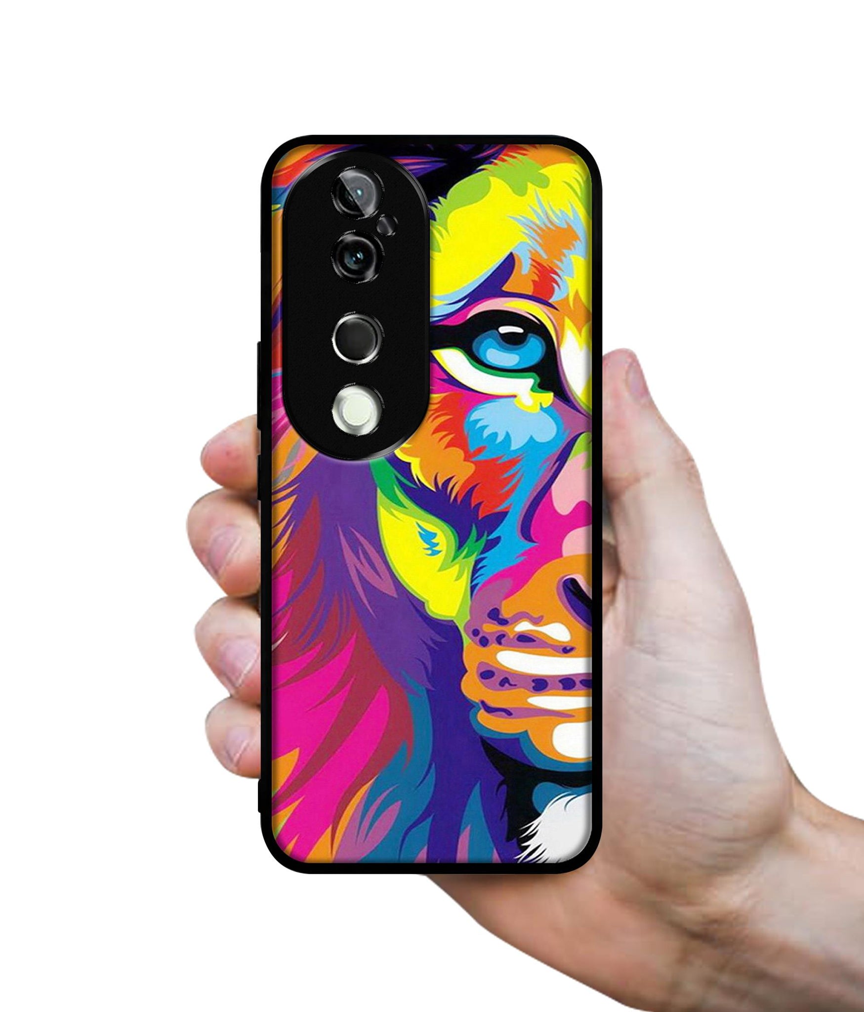 Lion Design Designer 2D Printed Back Case Cover for Vivo V40 5G / V40 Pro 5G