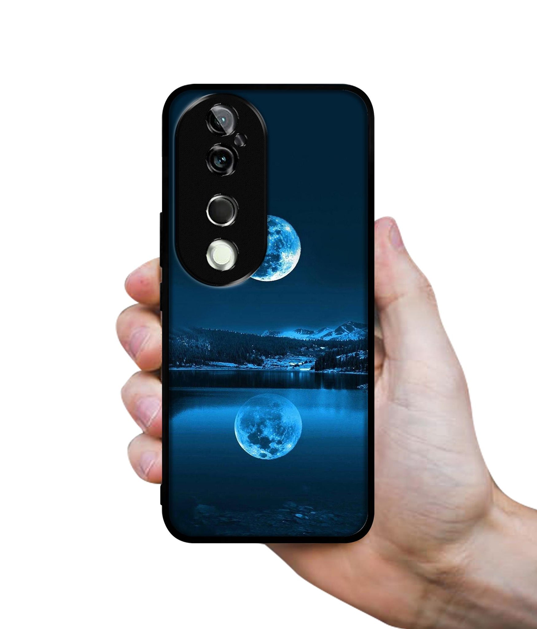 Moon Pattern Print Design Designer 2D Printed Back Case Cover for Vivo V40 5G / V40 Pro 5G