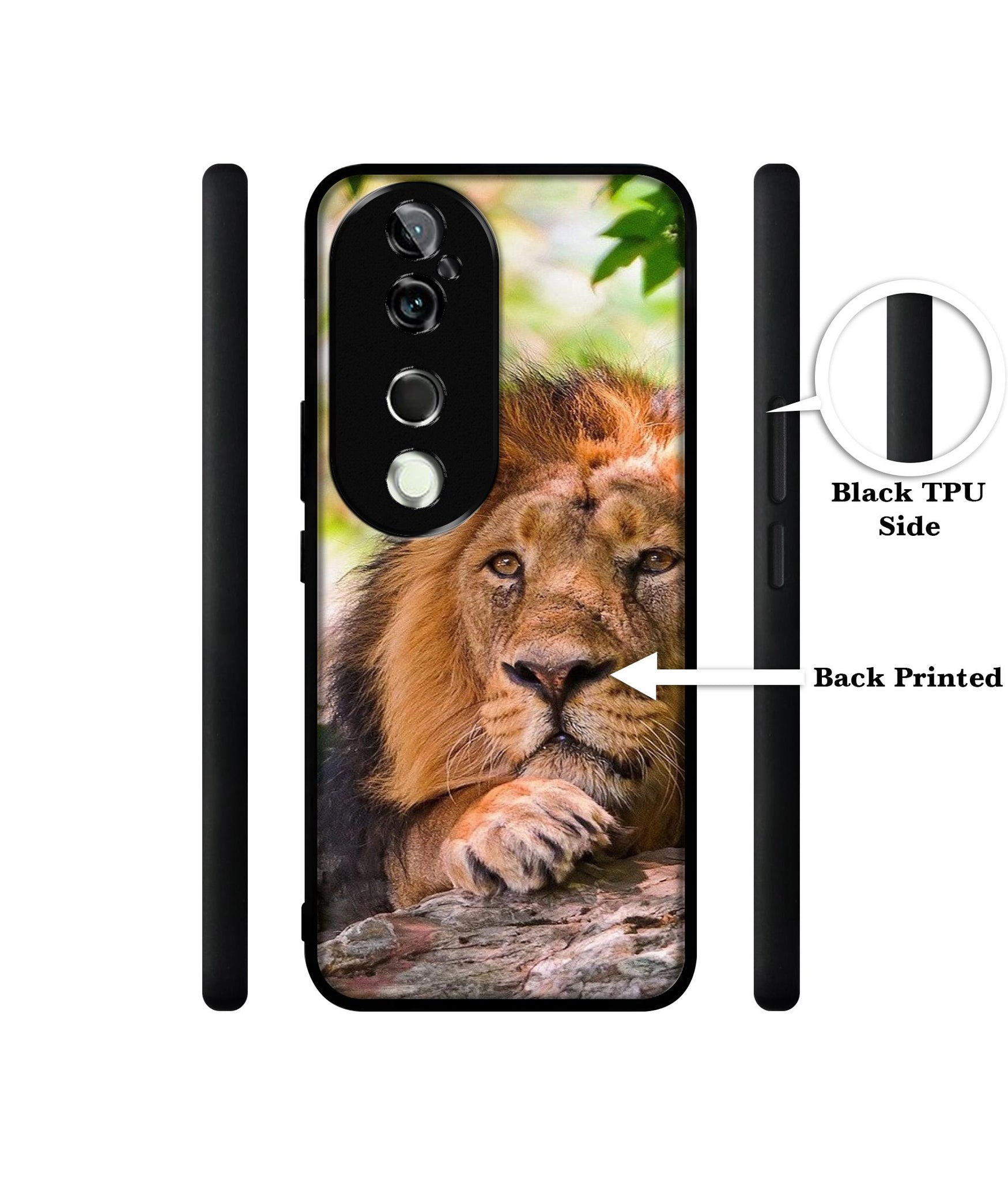 Tiger Pattern Print Design Designer 2D Printed Back Case Cover for Vivo V40 5G / V40 Pro 5G