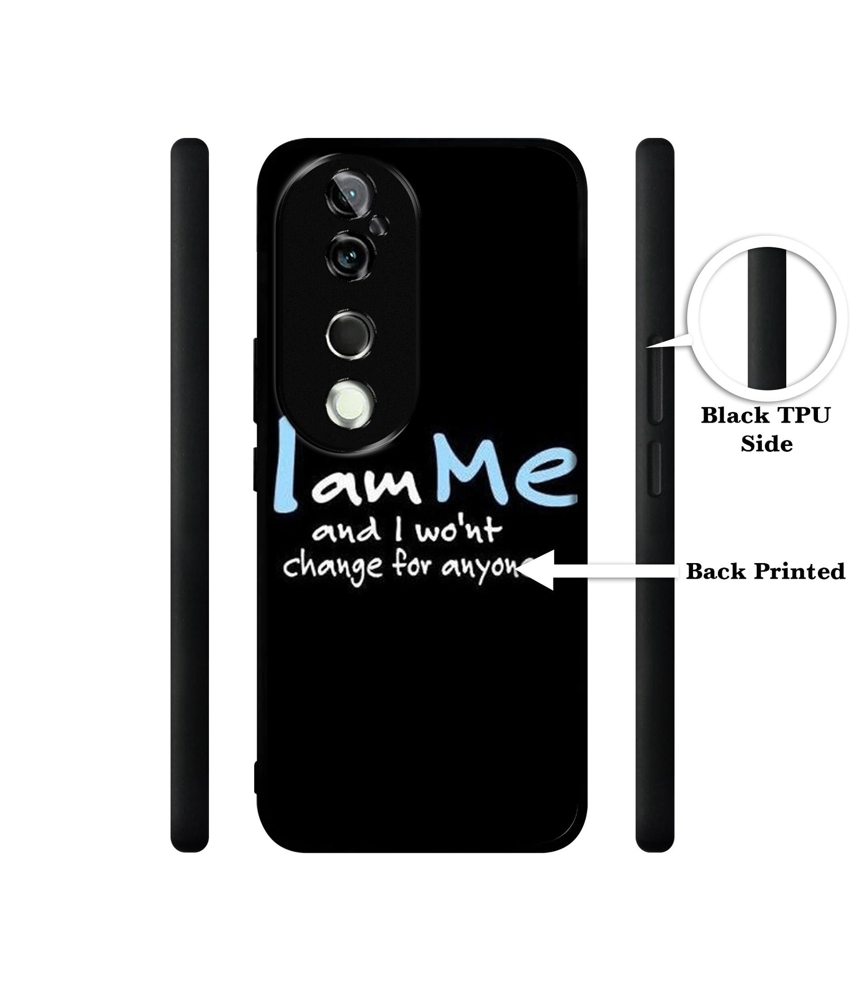 I Am Me Quotes Design Designer 2D Printed Back Case Cover for Vivo V40 5G / V40 Pro 5G