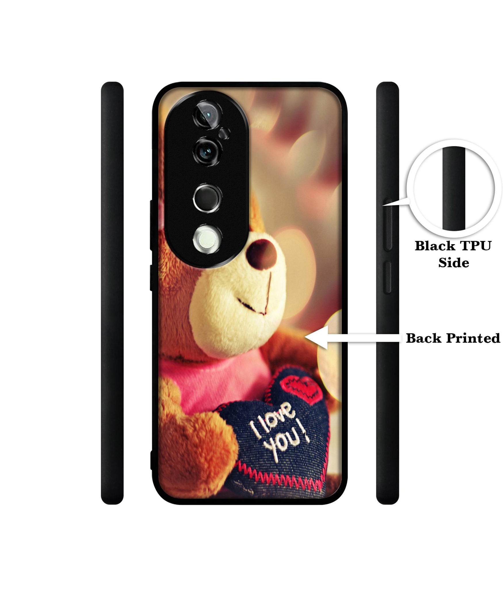 Teddy Bear Design Designer 2D Printed Back Case Cover for Vivo V40 5G / V40 Pro 5G