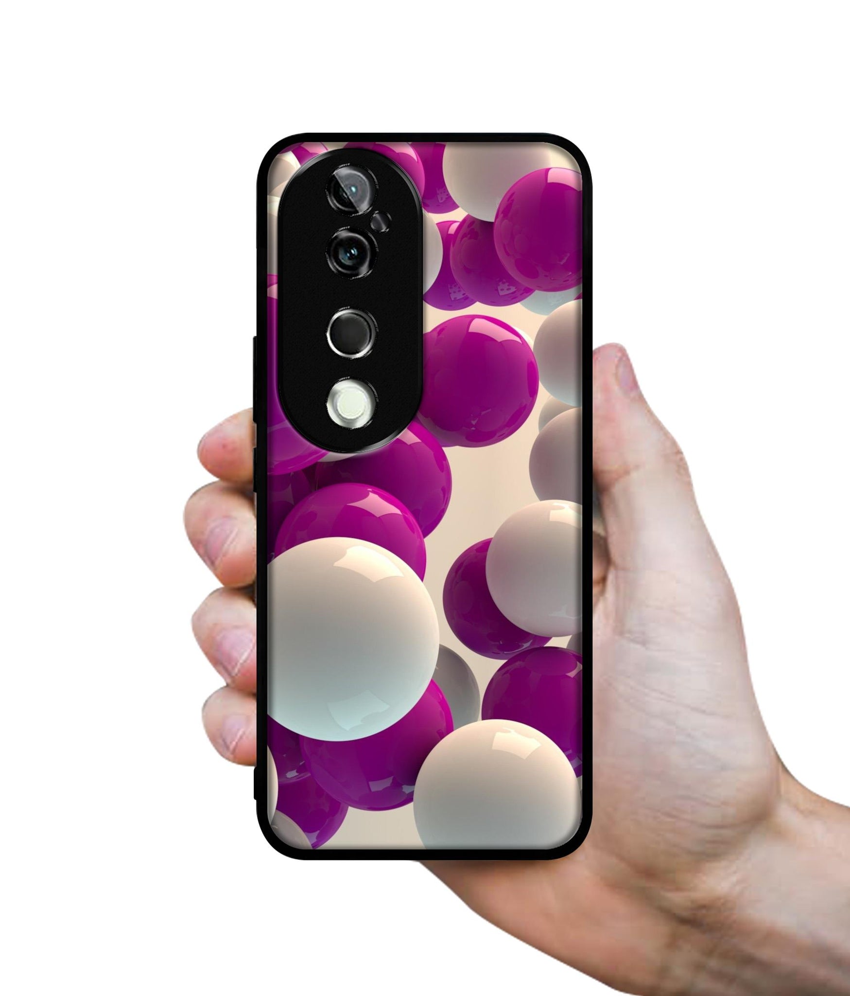 3D Balloons Design Designer 2D Printed Back Case Cover for Vivo V40 5G / V40 Pro 5G