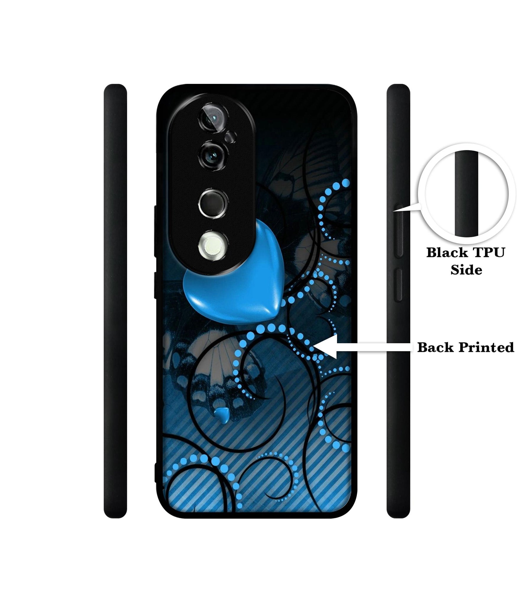 Hart Design Designer 2D Printed Back Case Cover for Vivo V40 5G / V40 Pro 5G