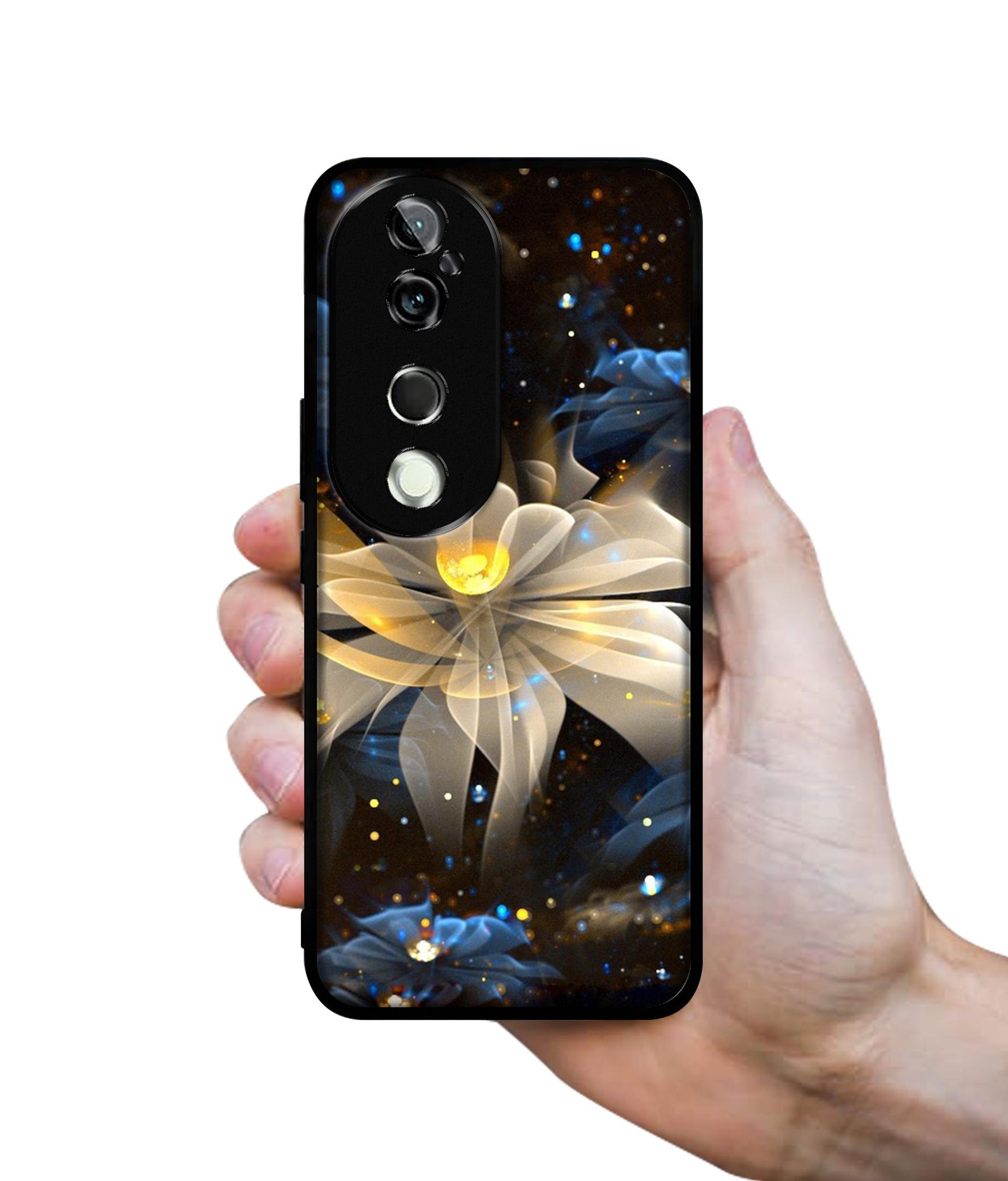 Art Flower Design Designer 2D Printed Back Case Cover for Vivo V40 5G / V40 Pro 5G