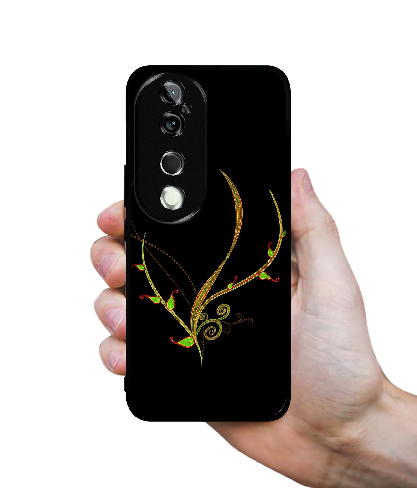 Yellow Pattern Design Designer 2D Printed Back Case Cover for Vivo V40 5G / V40 Pro 5G
