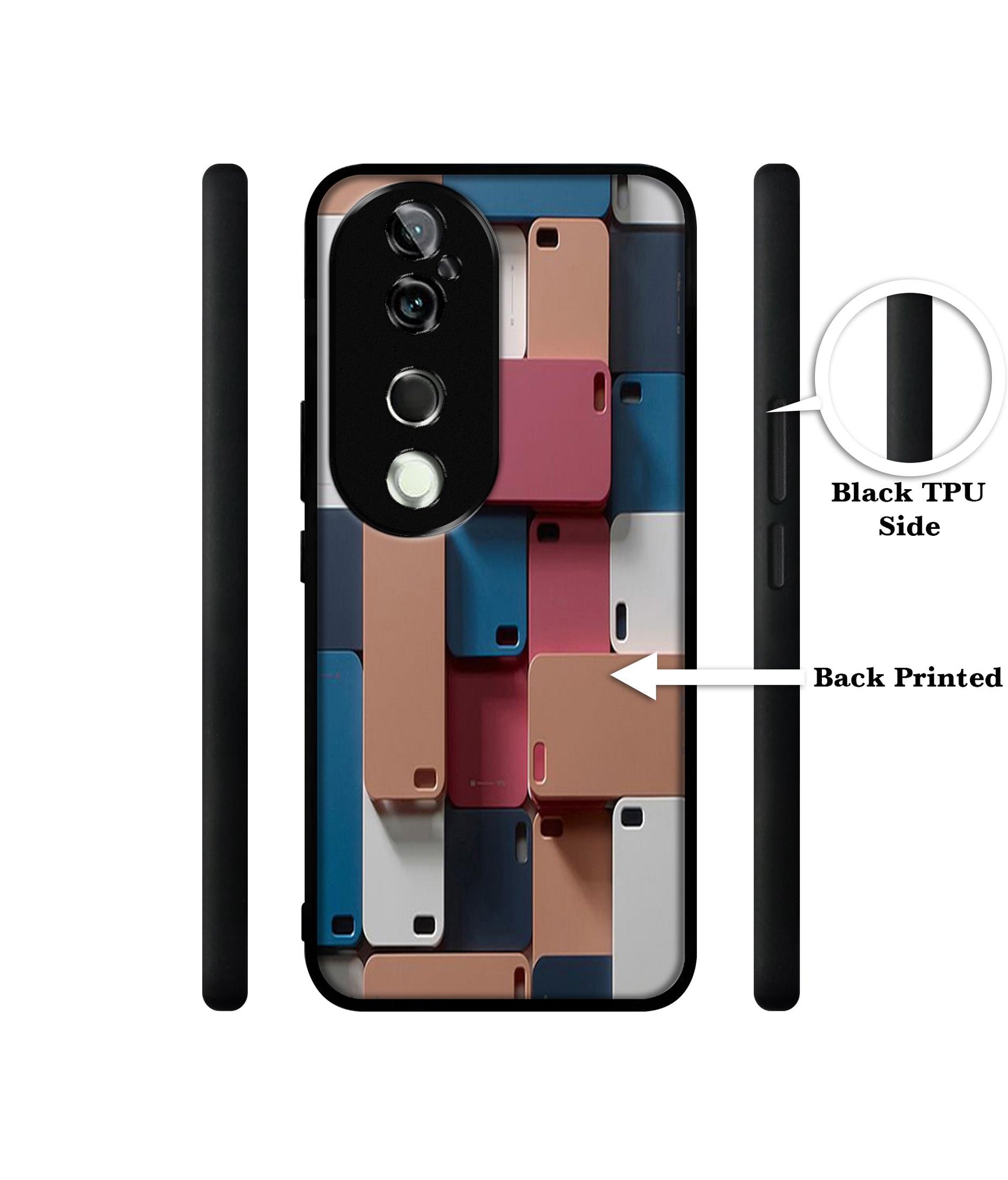 Mobile Cover Design Designer 2D Printed Back Case Cover for Vivo V40 5G / V40 Pro 5G