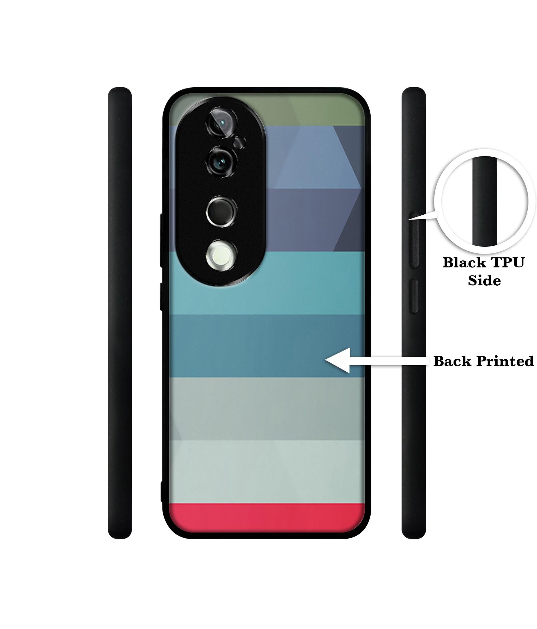 Colorful Lines Design Designer 2D Printed Back Case Cover for Vivo V40 5G / V40 Pro 5G